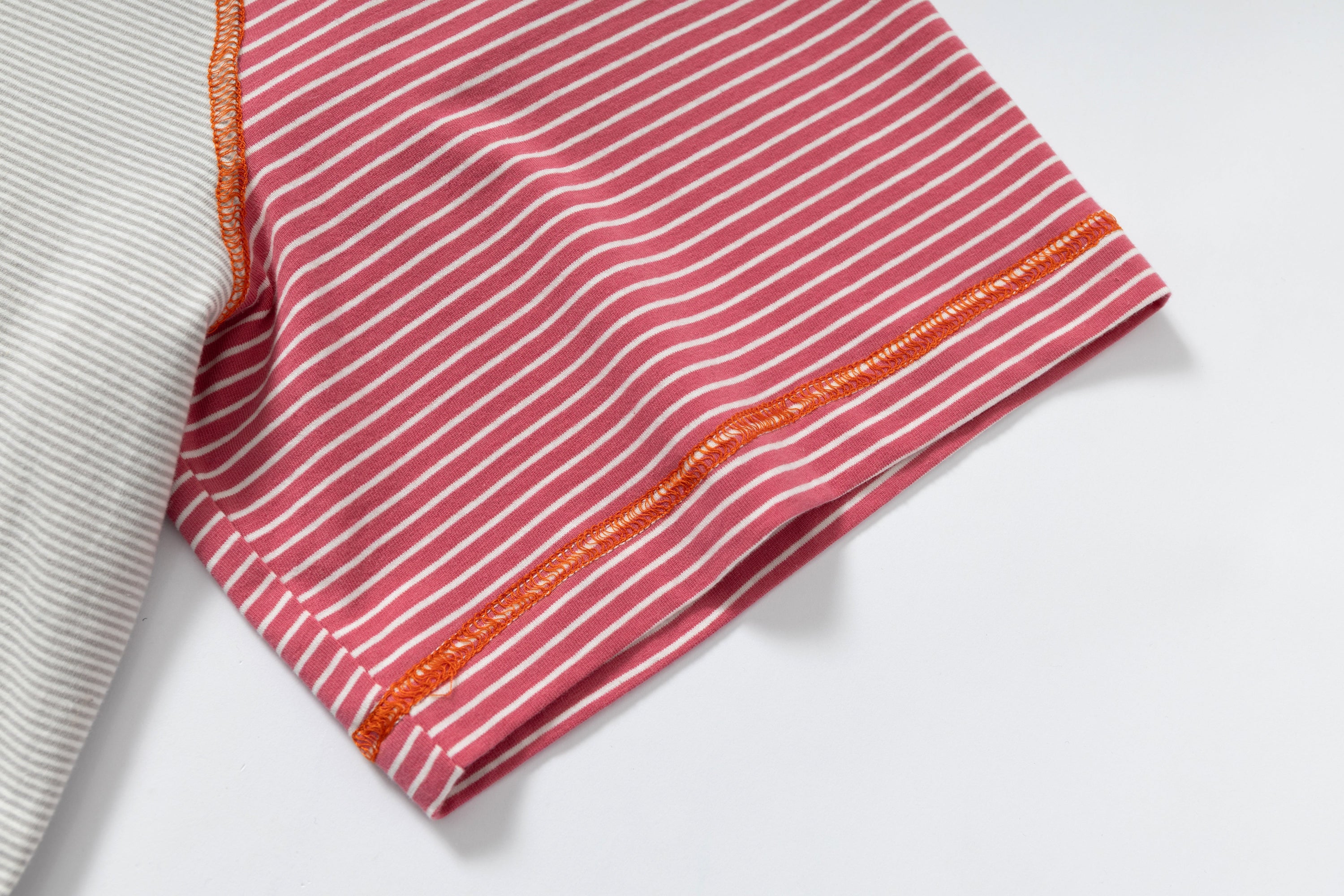Color Block Contrast Stripe Raglan T-Shirt | Relaxed Fit