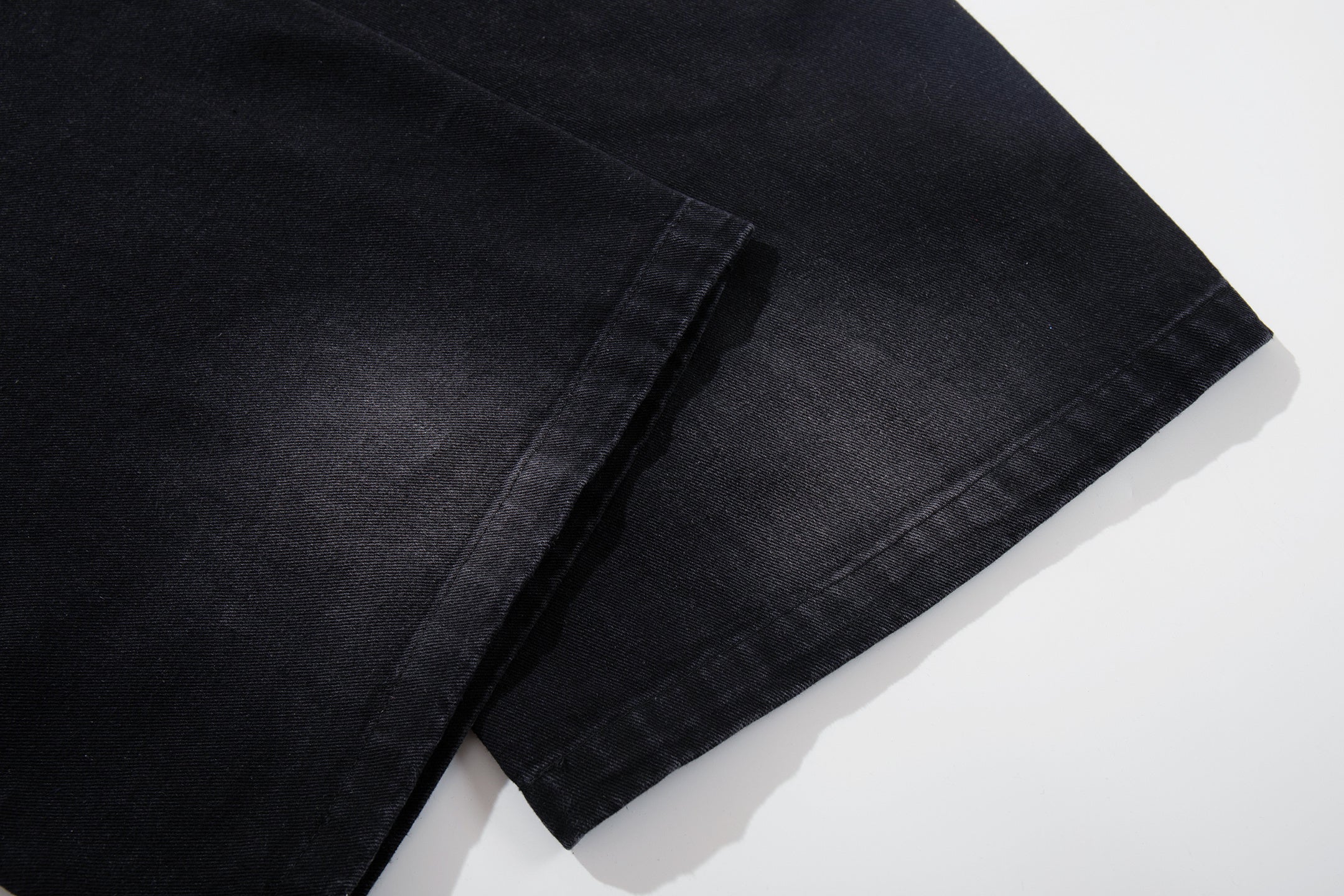 Shadow Camo Wide-Leg Jeans | Dark Streetwear Denim
