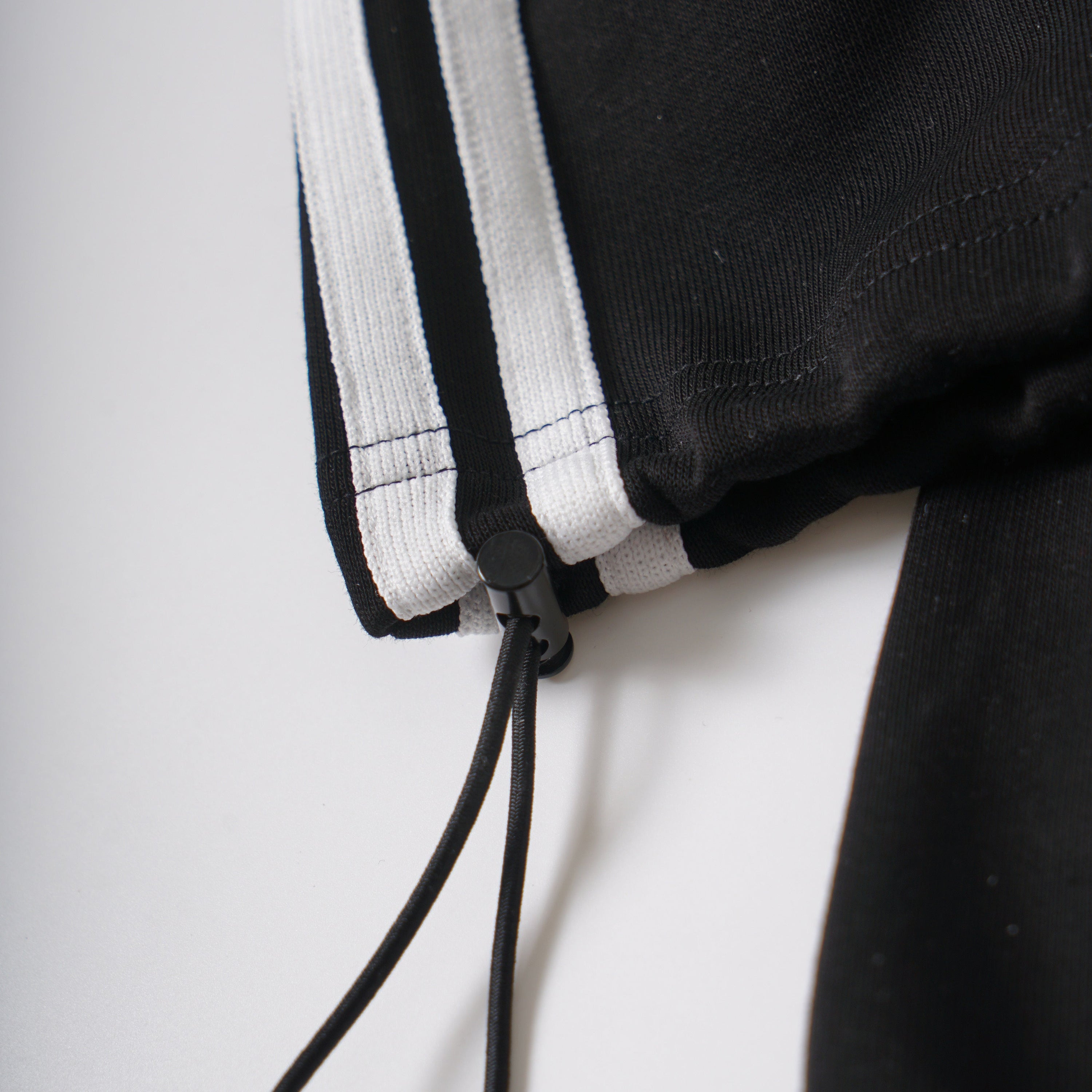 Wide-Leg Track Pants with Lace Star Appliqué & Side Stripes