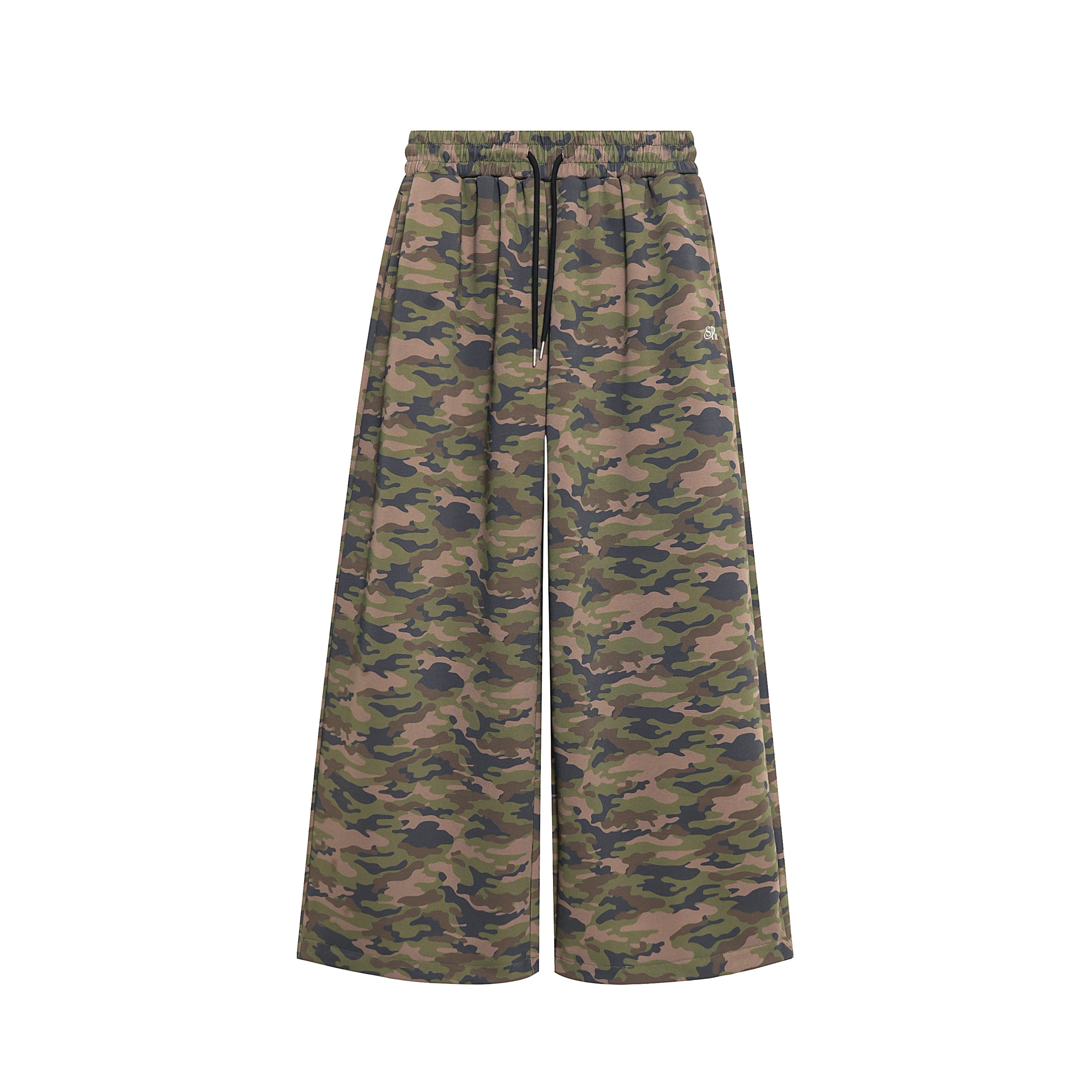 Omirad Camo Wide-Leg Lounge Pants | Streetwear Joggers