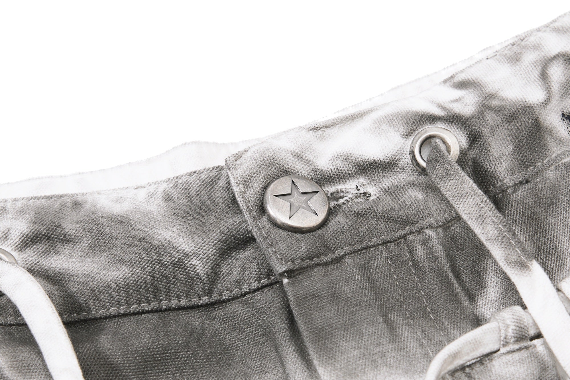 Omirad Dirty Wash Balloon Jeans | Oversized Wide-Leg Streetwear