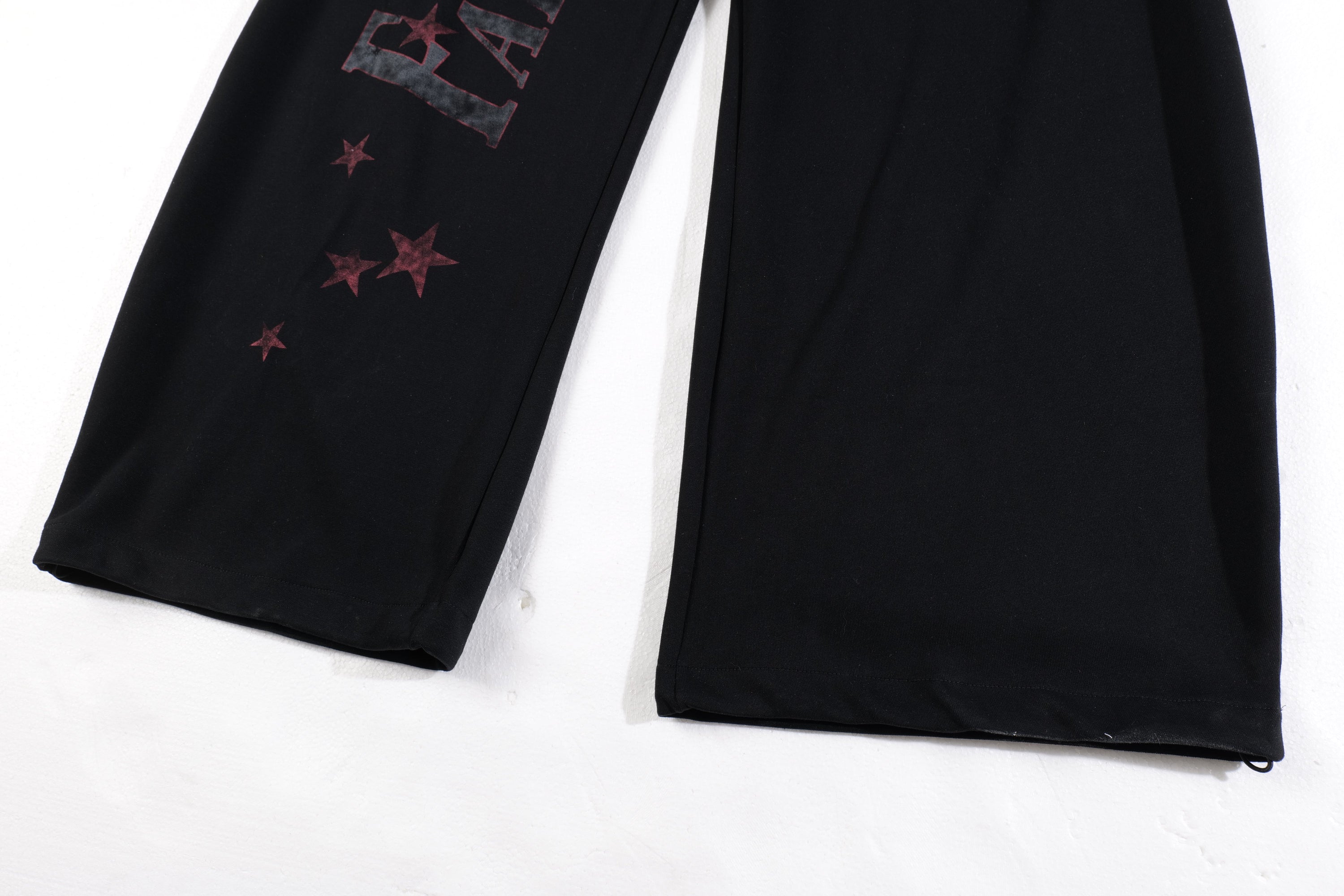 Fairfocus Star Print Wide-Leg Sweatpants | Vintage Streetwear