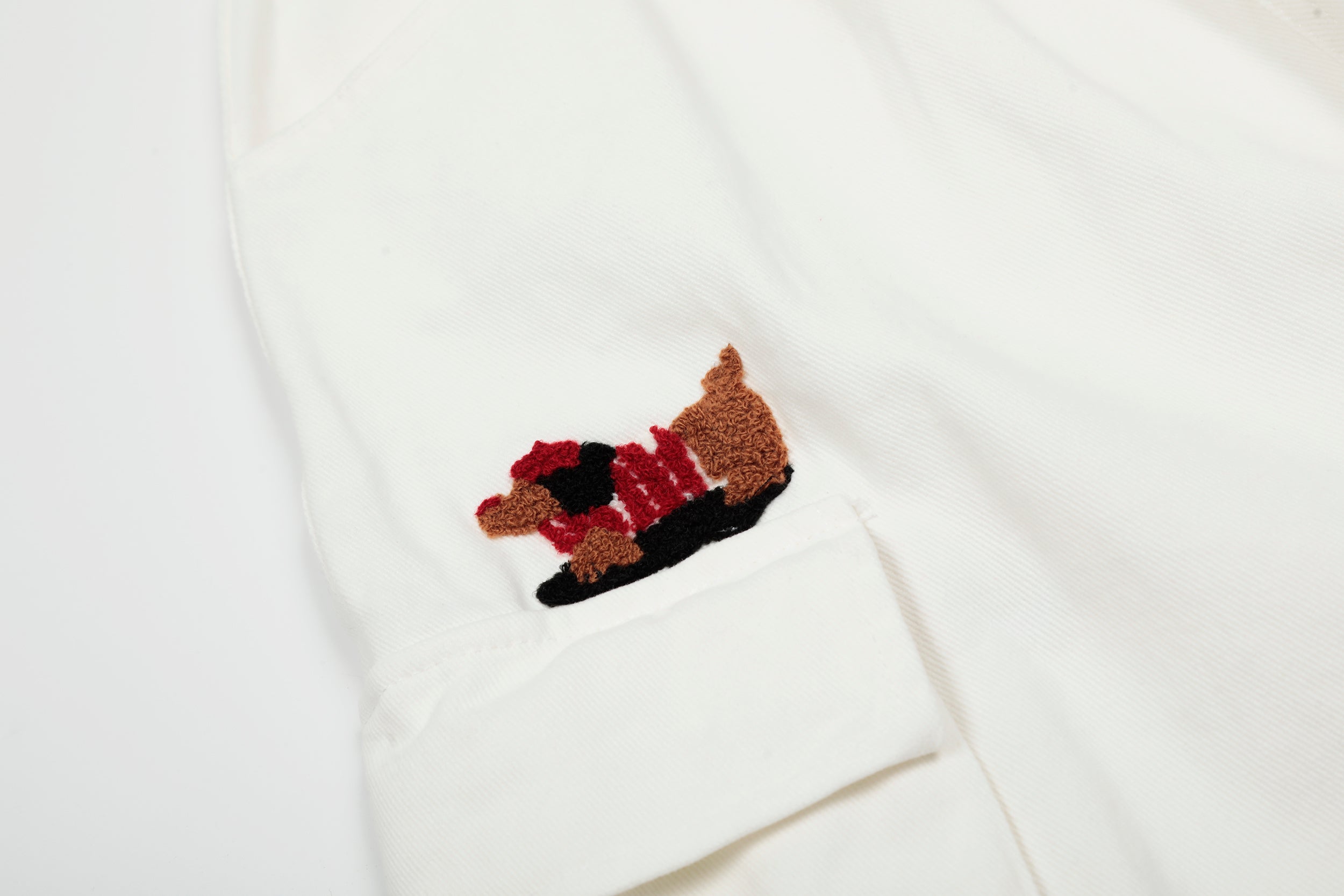 Patchwork Embroidered Cargo Shorts | Streetwear Wide-Leg