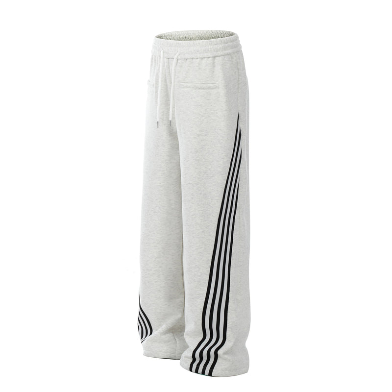 Omirad Gradient Stripe Wide-Leg Sweatpants | Men's Fleece