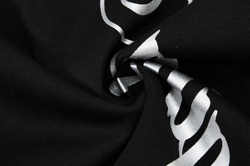 Omirad Script Wide-Leg Sweatpants | Streetwear Baggy Pants