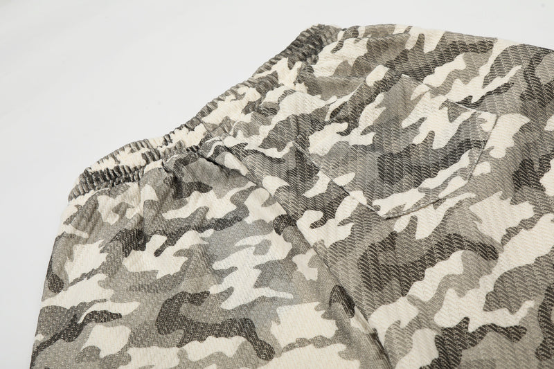 Omirad Vintage Camo Wide-Leg Sweatpants | Streetwear Fit