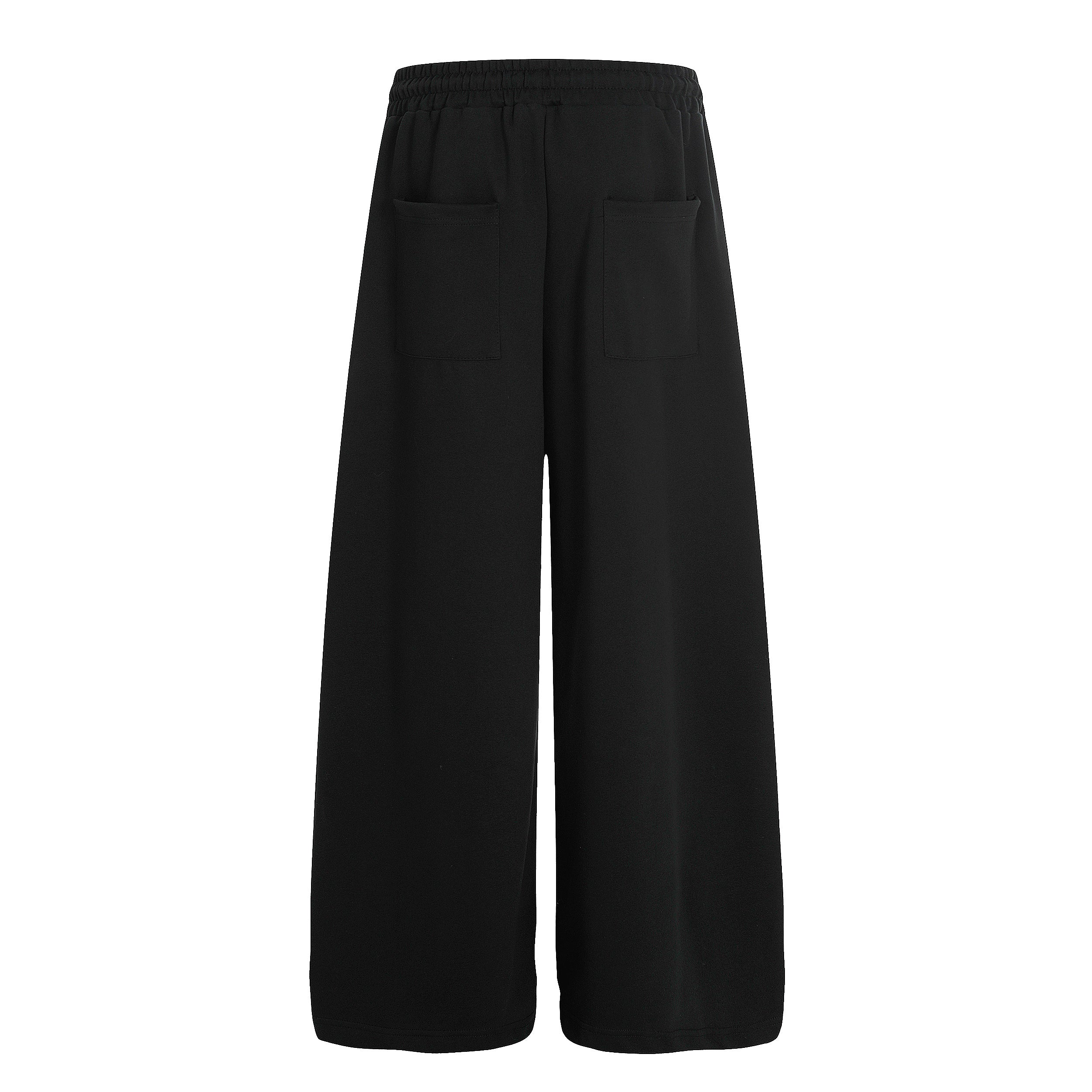 Omirad Studded Cross Wide-Leg Sweatpants | Black