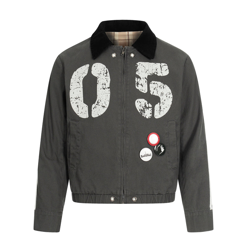 Omirad '05' Vintage Bomber Jacket | Retro Streetwear
