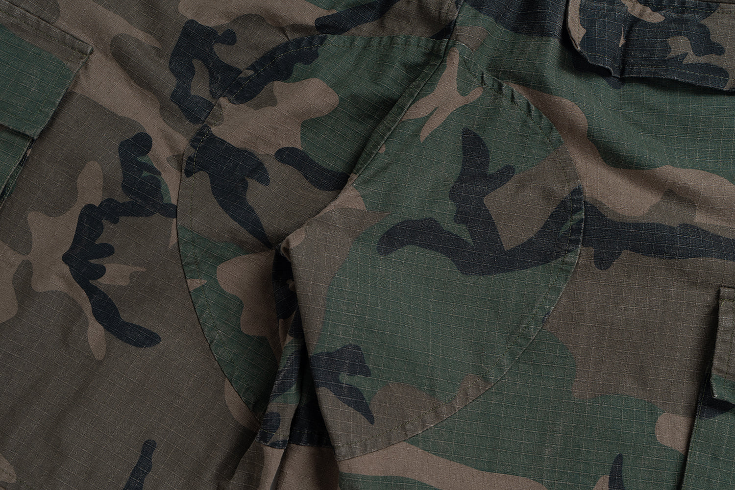 Omirad Double-Waist Camo Cargo Pants | Wide Leg Streetwear