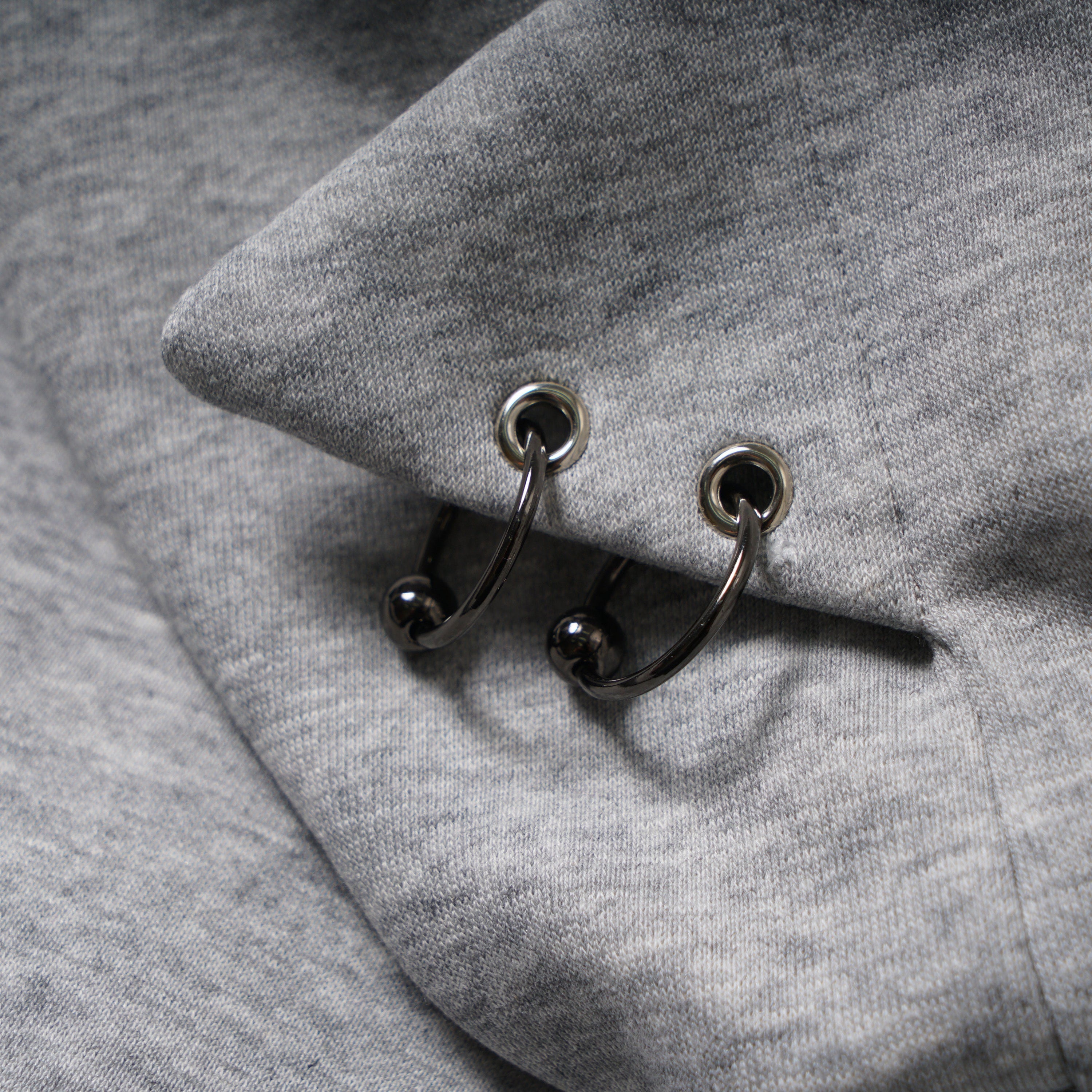 Omirad Cat Ear Graphic Zip-Up Hoodie | Streetwear