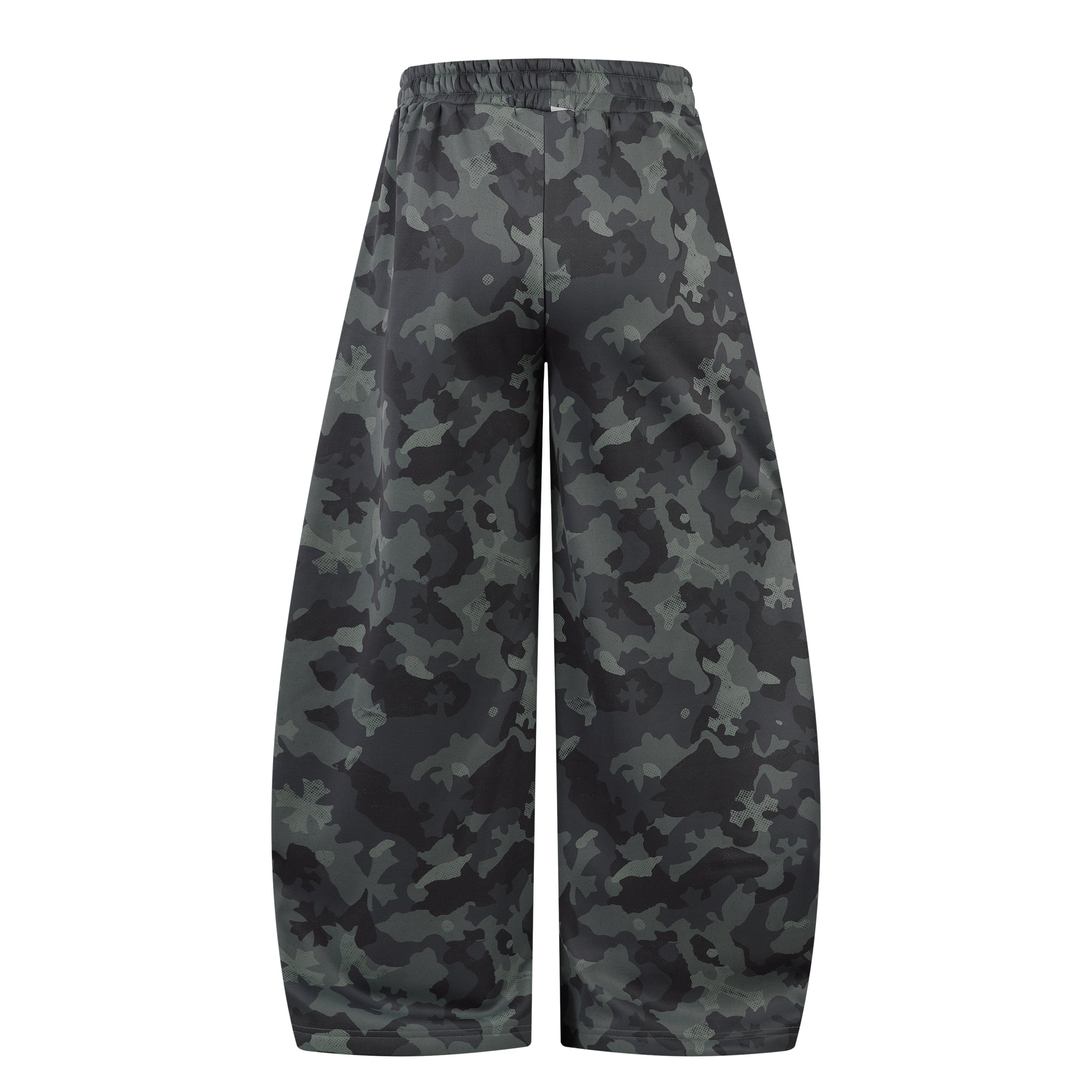 Camo Star Wide-Leg Sweatpants | Street Style Baggy Pants