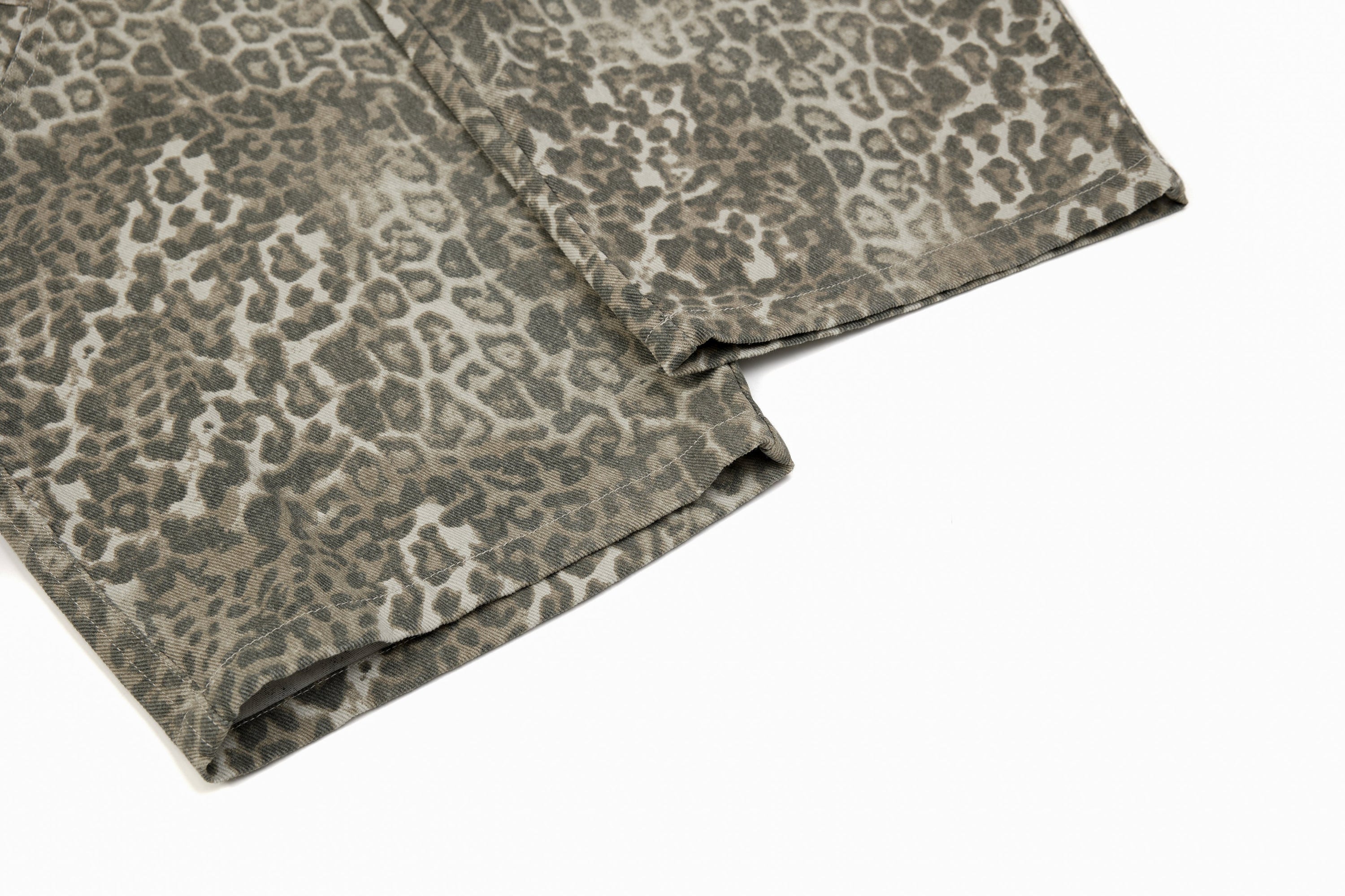 Omirad Leopard Print Barrel Leg Pants | Wide Leg Streetwear
