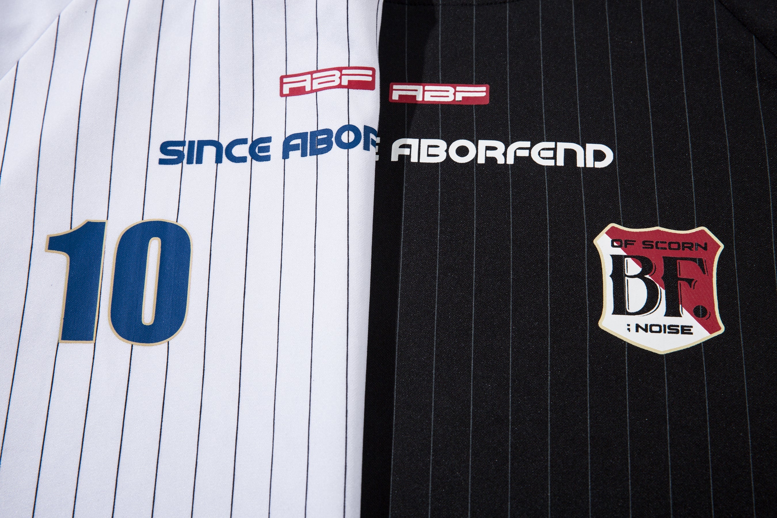 Omirad BF 10 Pinstripe Long-Sleeve Football Jersey