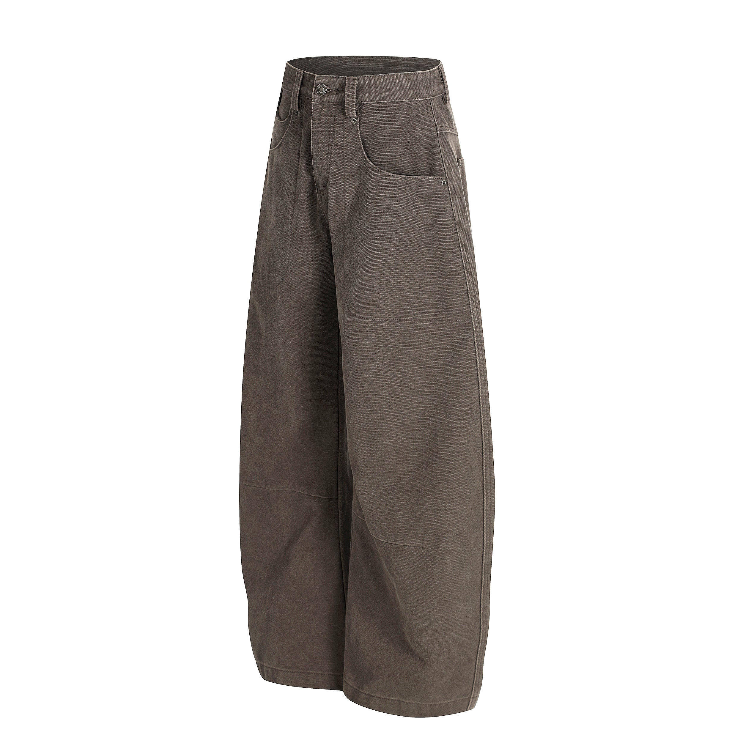 Omirad Wide-Leg Workwear Pants | Utility Streetwear Trousers