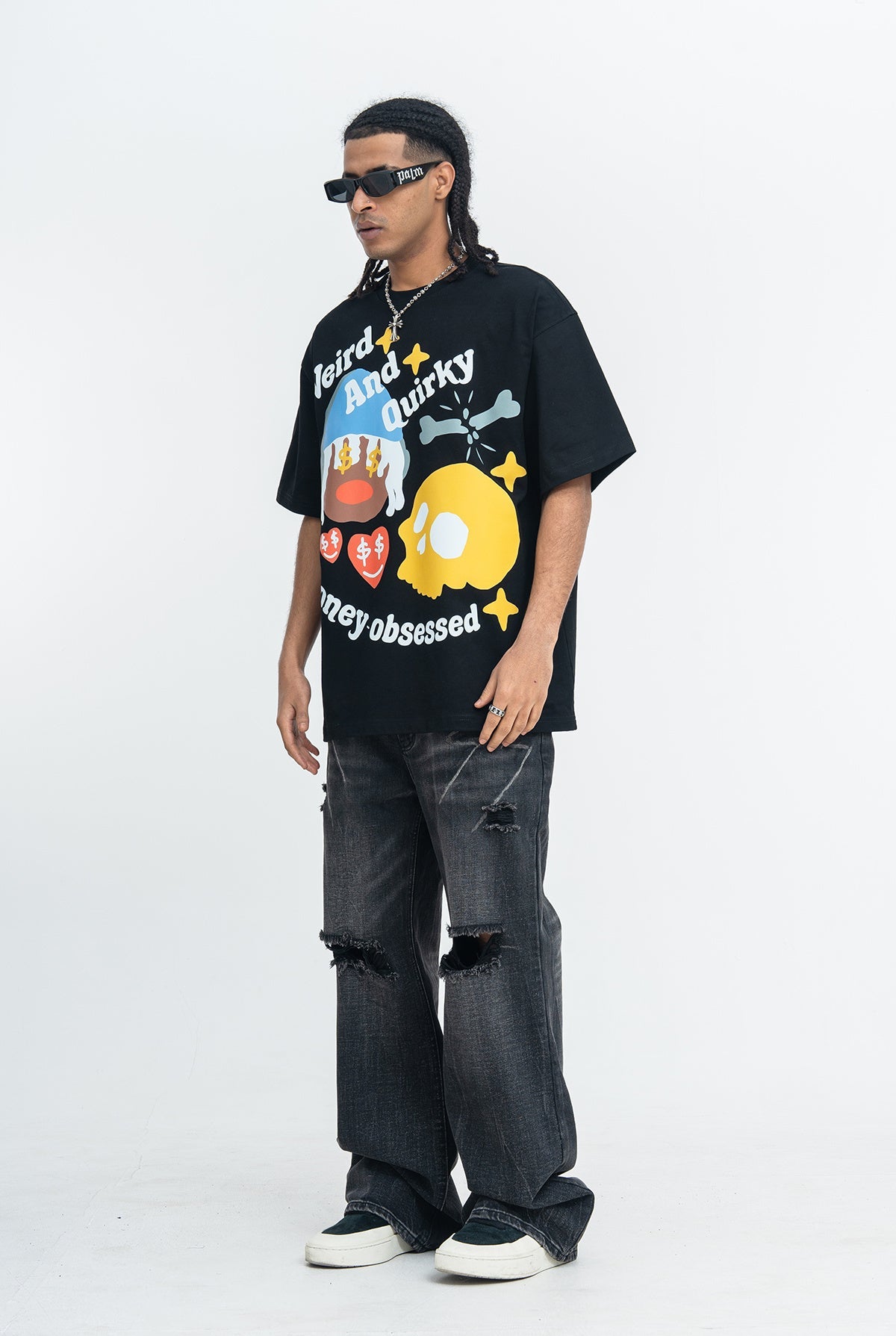 Omirad Weird & Quirky Money-Obsessed Graphic Tee | Streetwear