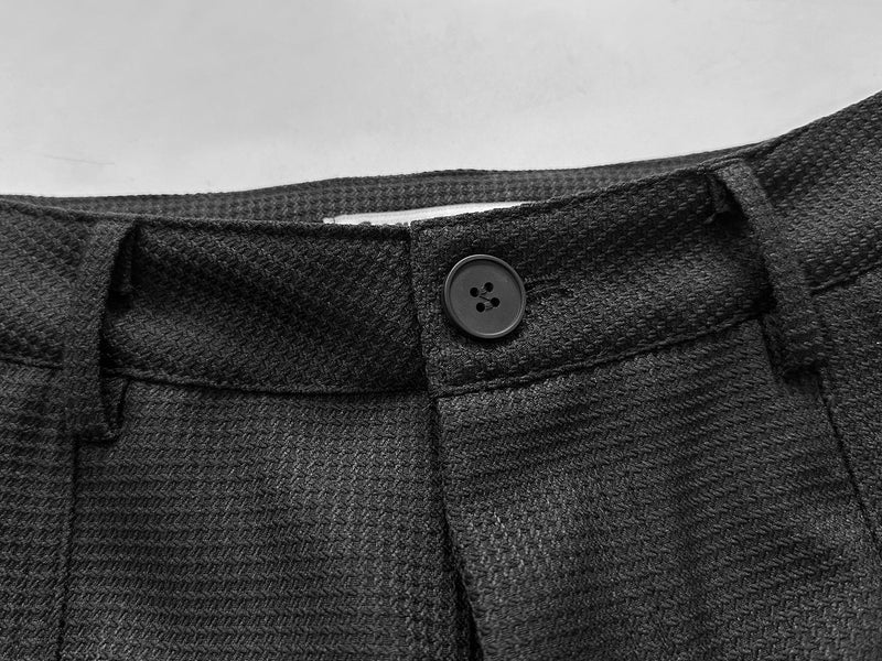 Omirad Multi-Pocket Wide-Leg Utility Cargo Pants | Black