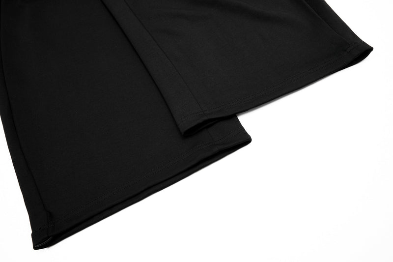 Omirad Flow Wide-Leg Pants | Oversized Draped Cotton Trousers
