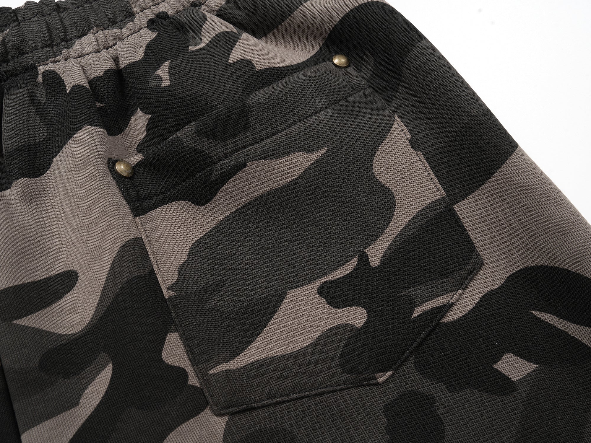 Omirad Camo Wide-Leg Track Pants | Tactical Streetwear