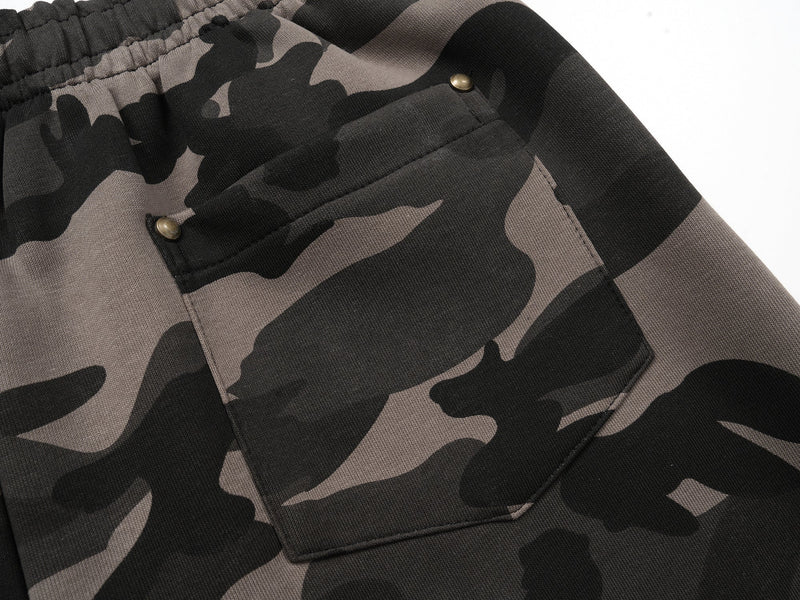 Omirad Camo Wide-Leg Track Pants | Tactical Streetwear