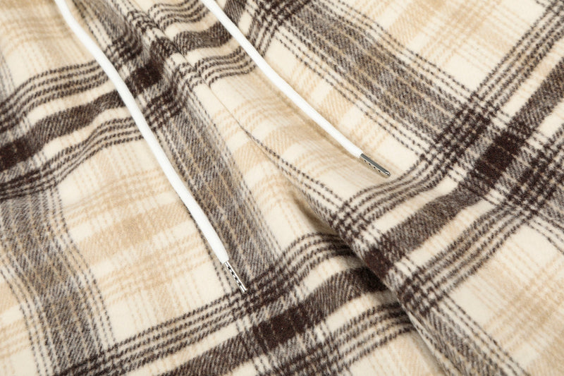 Omirad Plaid Wide-Leg Pants | Oversized Streetwear Fit