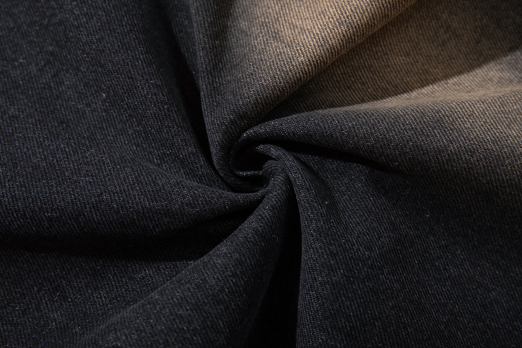 Omirad Washed-Cloud Wide-Leg Jeans | Black Fade Denim