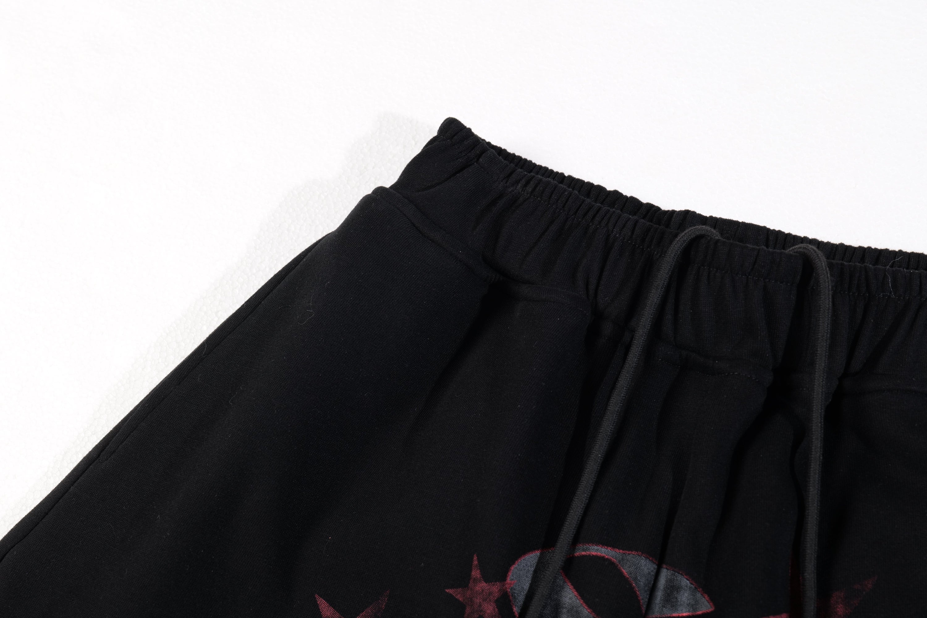 Fairfocus Star Print Wide-Leg Sweatpants | Vintage Streetwear