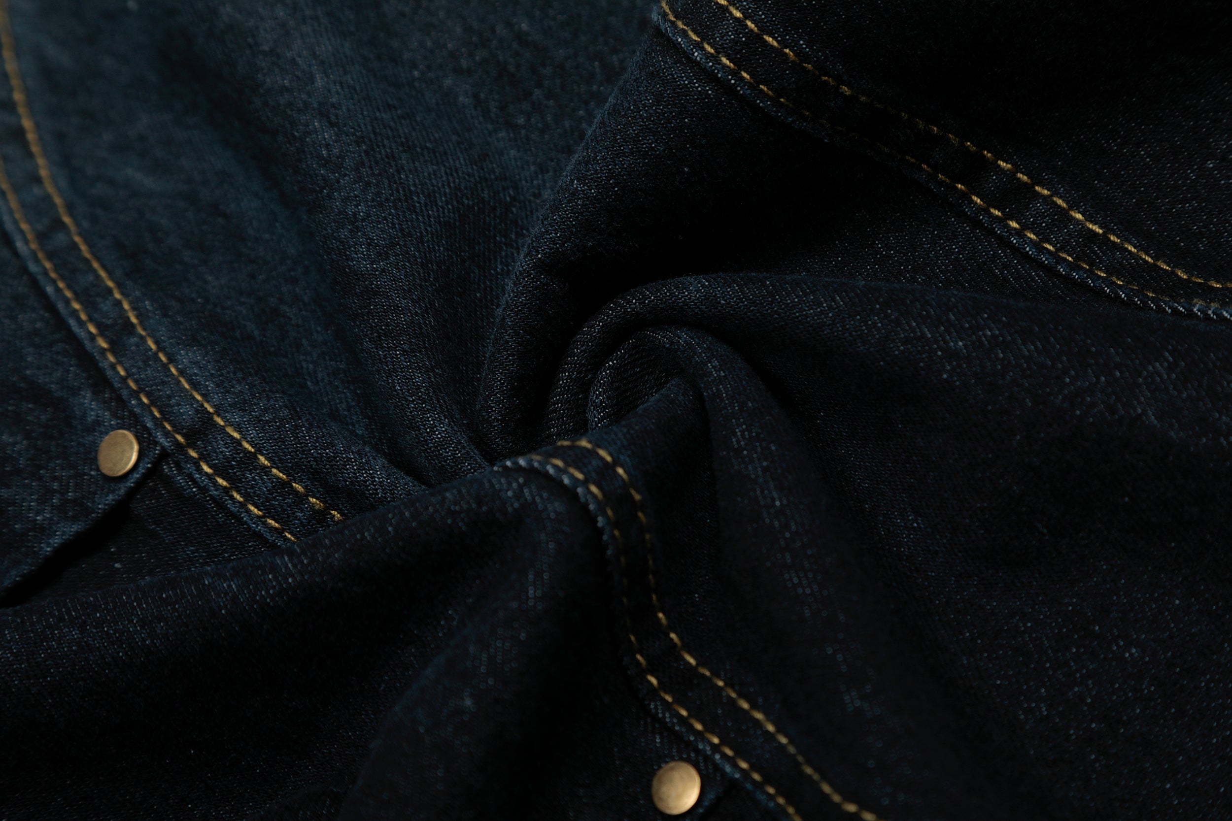 Curved-Panel Barrel Denim Pants | Wide Leg Street Jeans