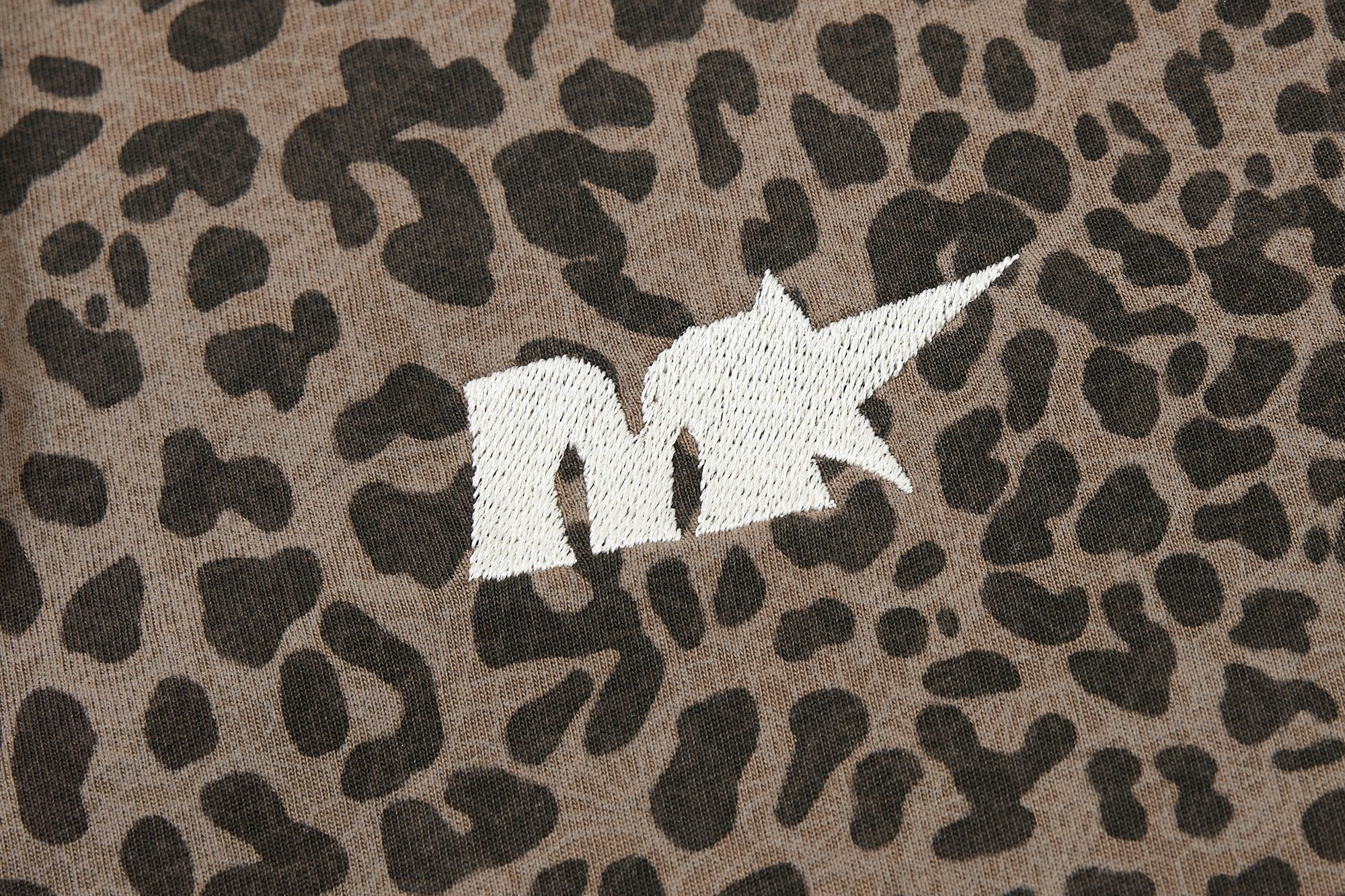 Mafa Vintage Leopard Print Polo Tee | Y2K Streetwear Shirt