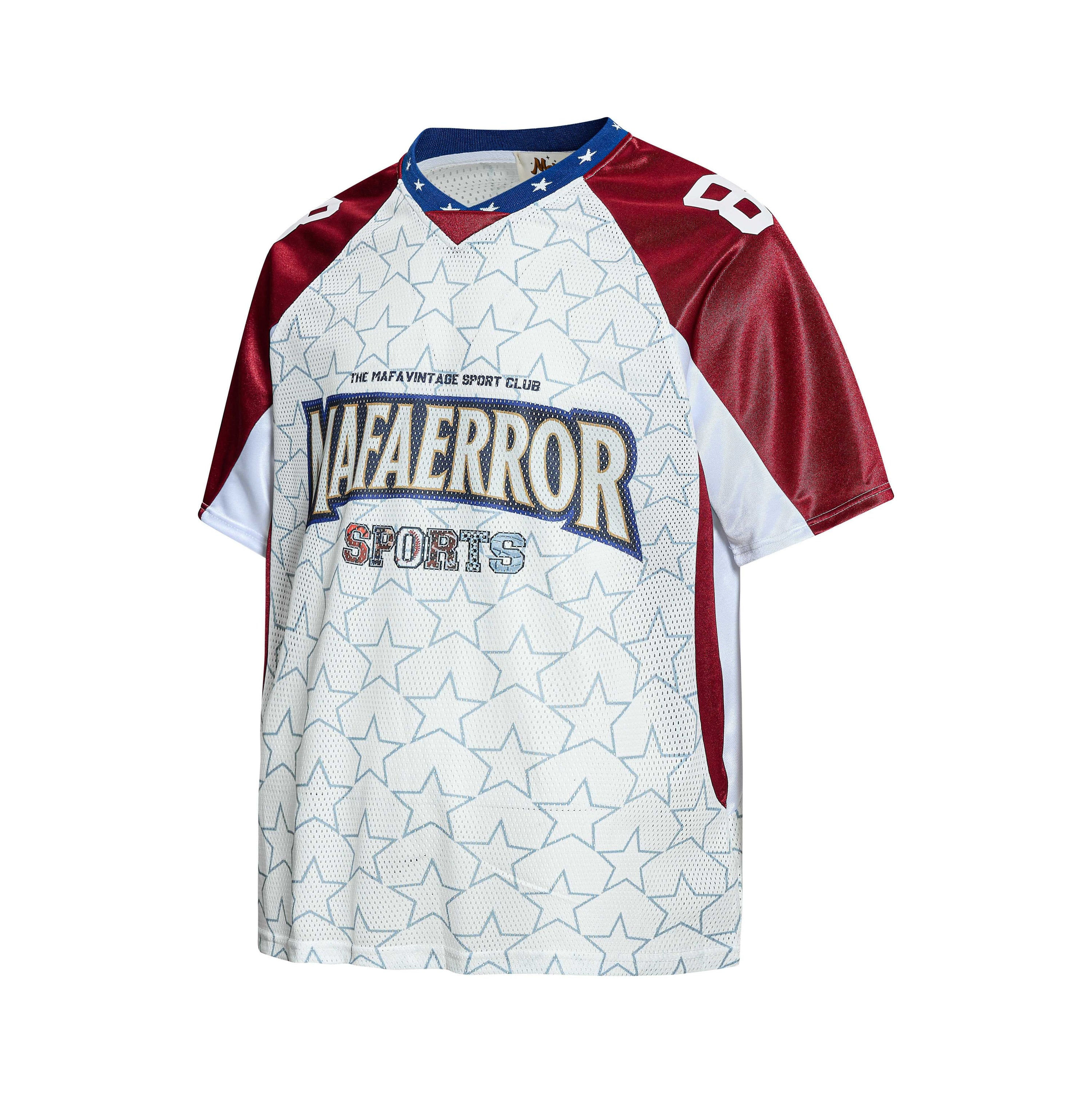 All-Star Mesh Football Jersey | Varsity Streetwear Top