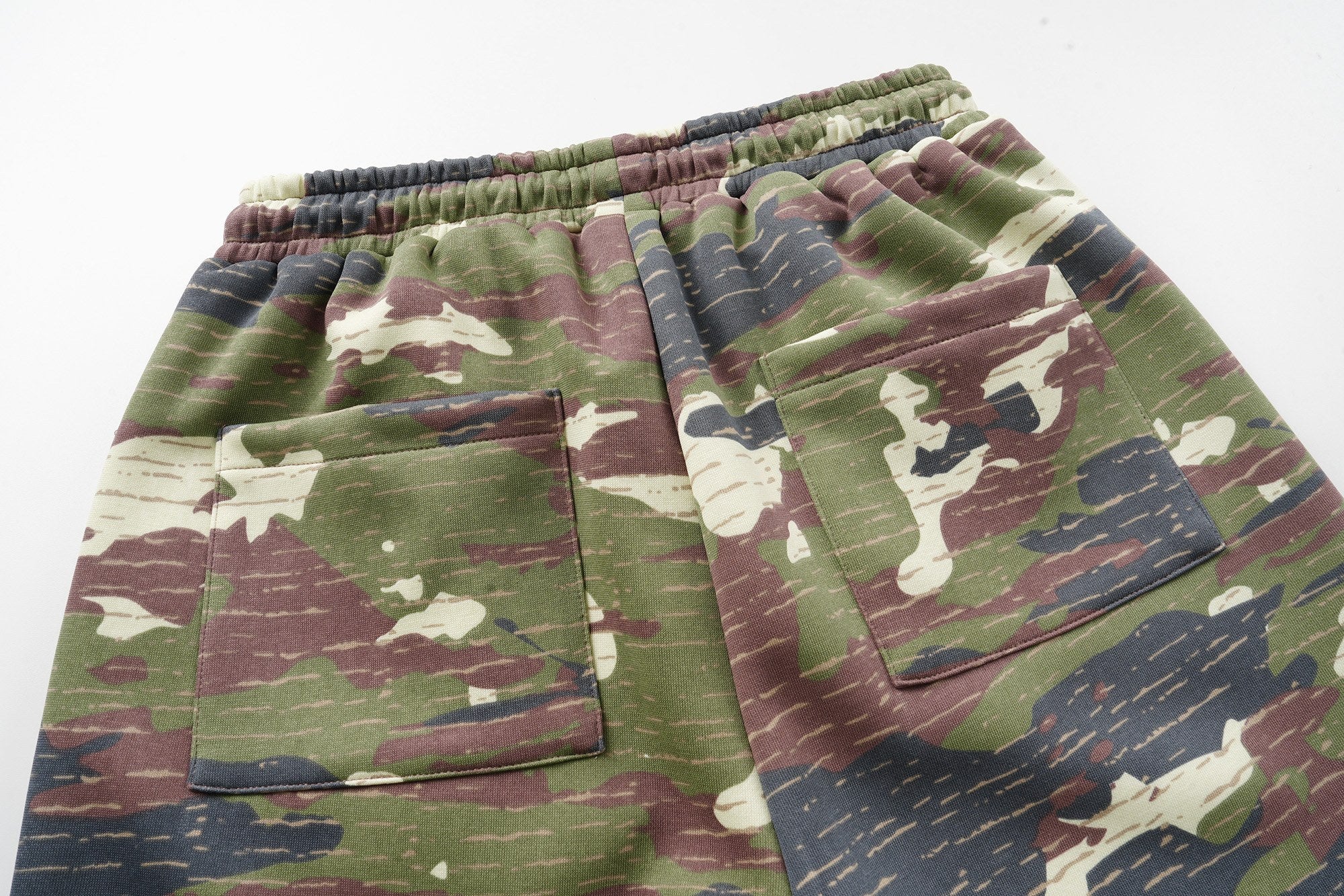 Vintage Camo Wide-Leg Lounge Pants | Oversized Streetwear