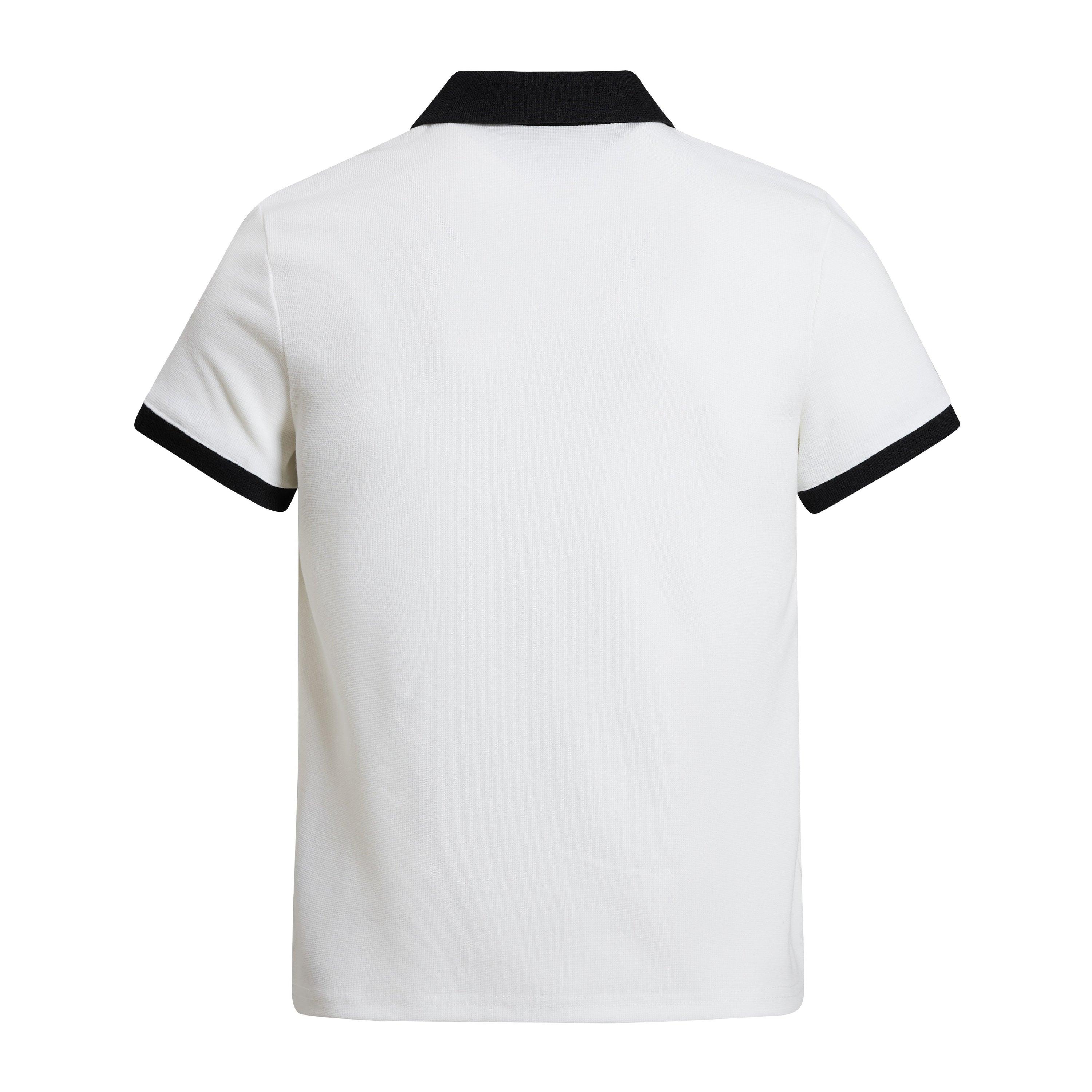 Gothic Star Skull Polo Shirt | Contrast Collar Streetwear