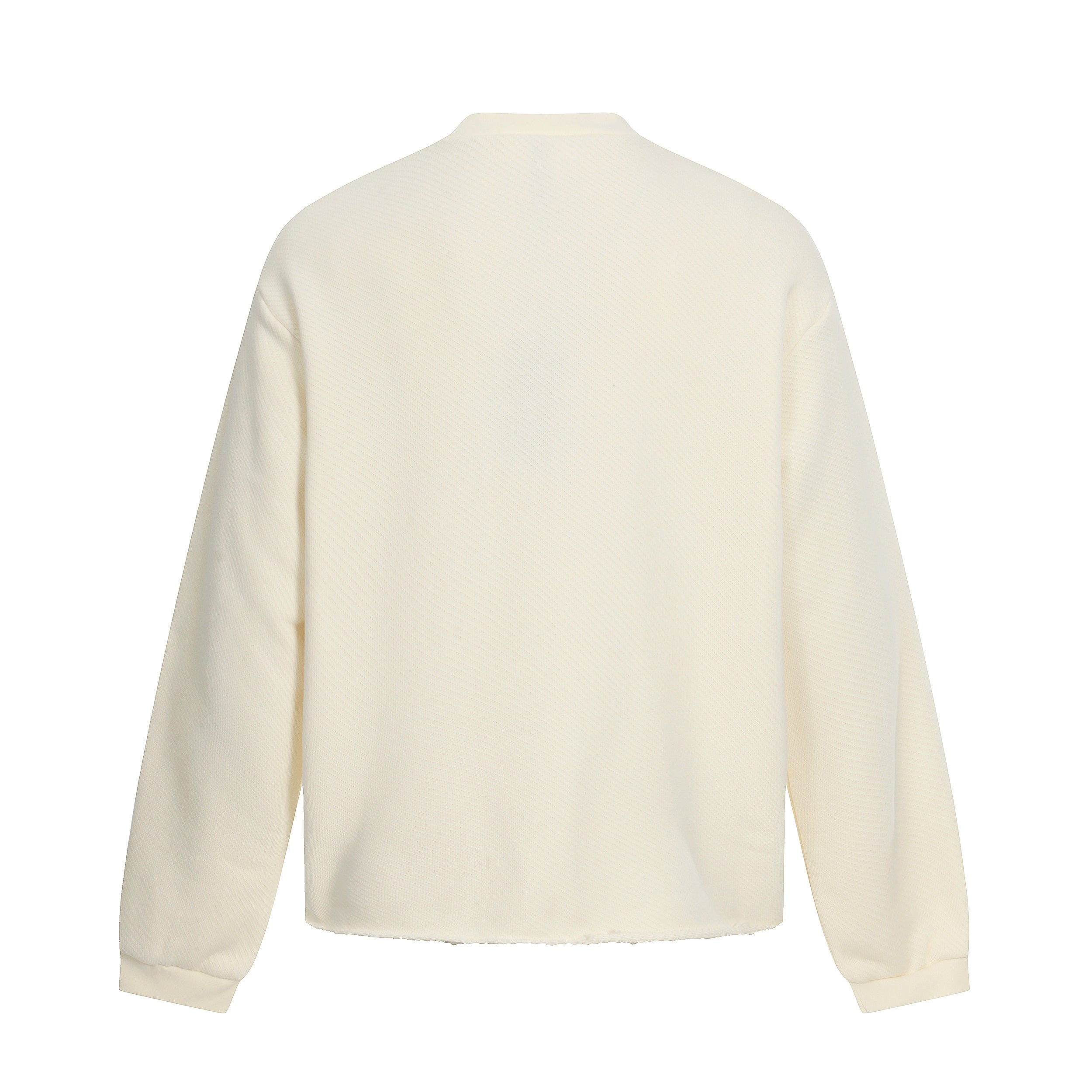 Collage Graphic Textured Sweatshirt | Streetwear Long Sleeve