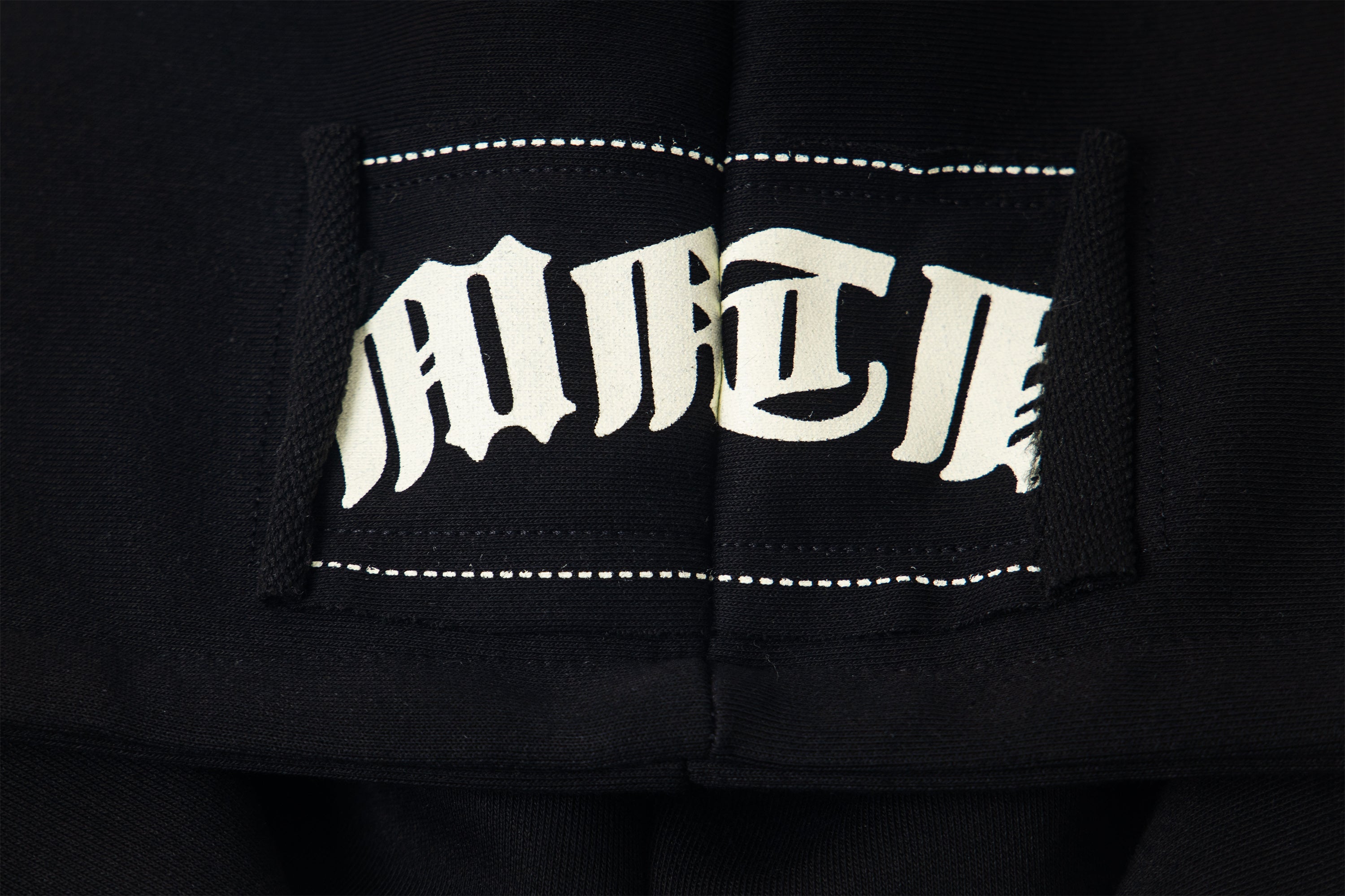 Omirad Gothic Graphic Zip-Up Hoodie | Dark Streetwear