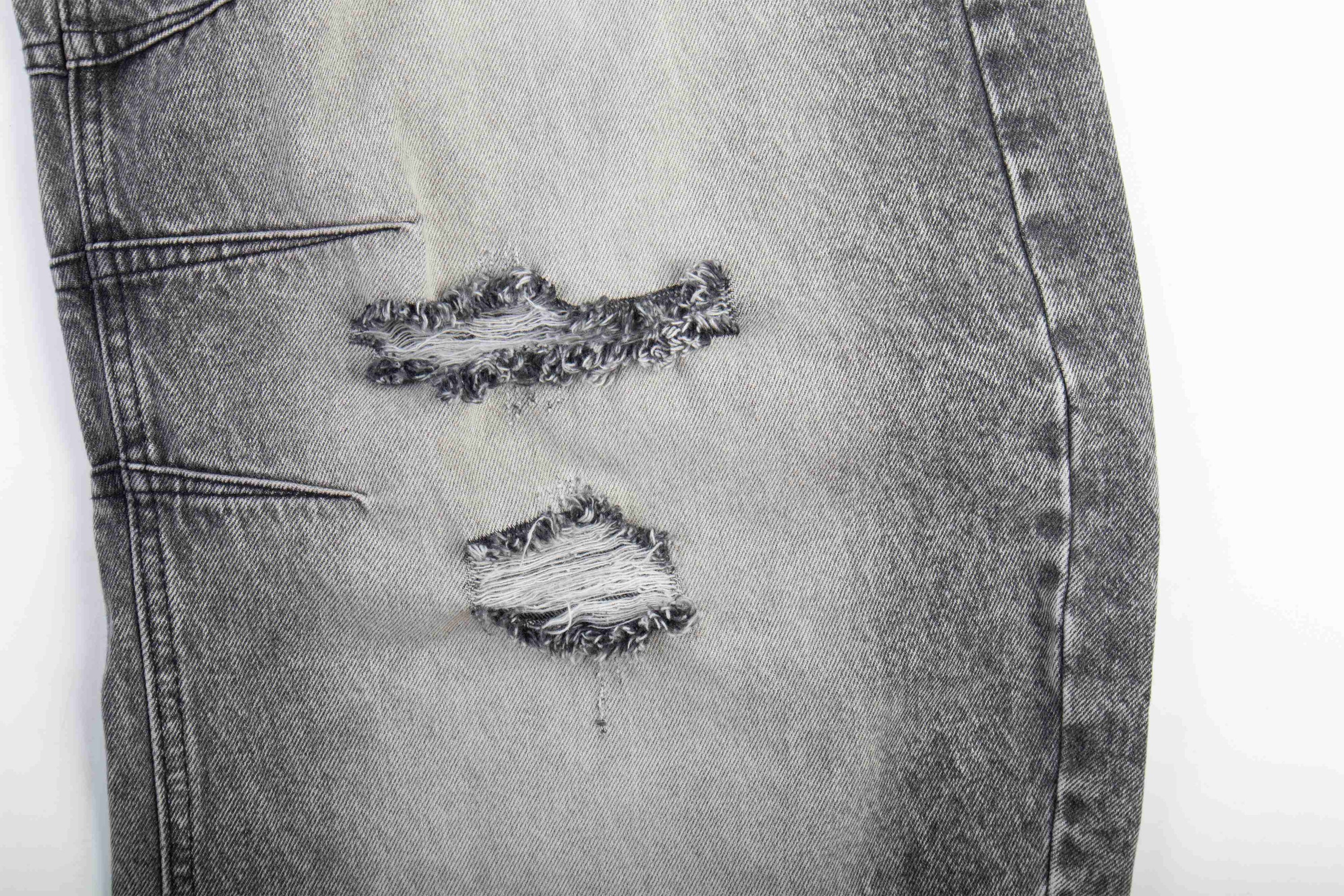 Omirad Washed Baggy Jeans | Distressed Wide-Leg Denim