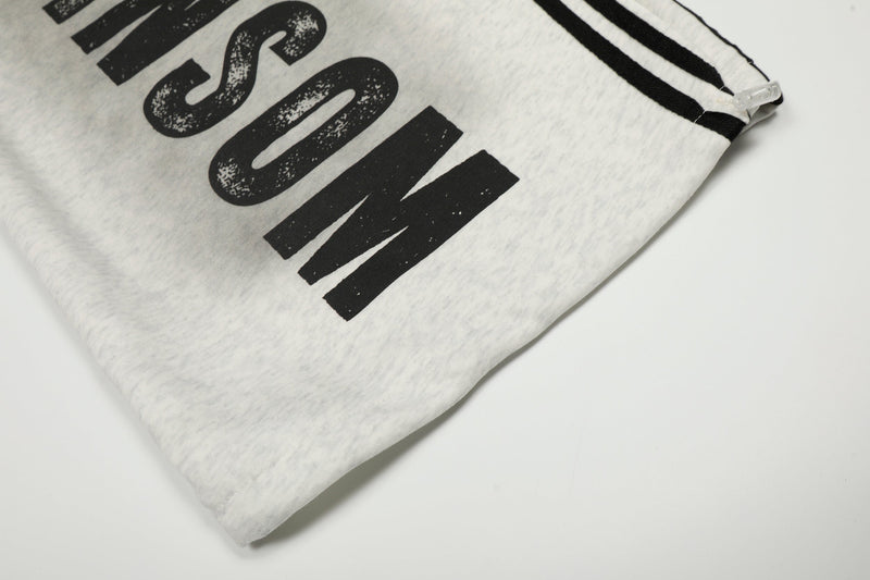 Bold Letter Triple Stripe Track Pants | Oversized Streetwear