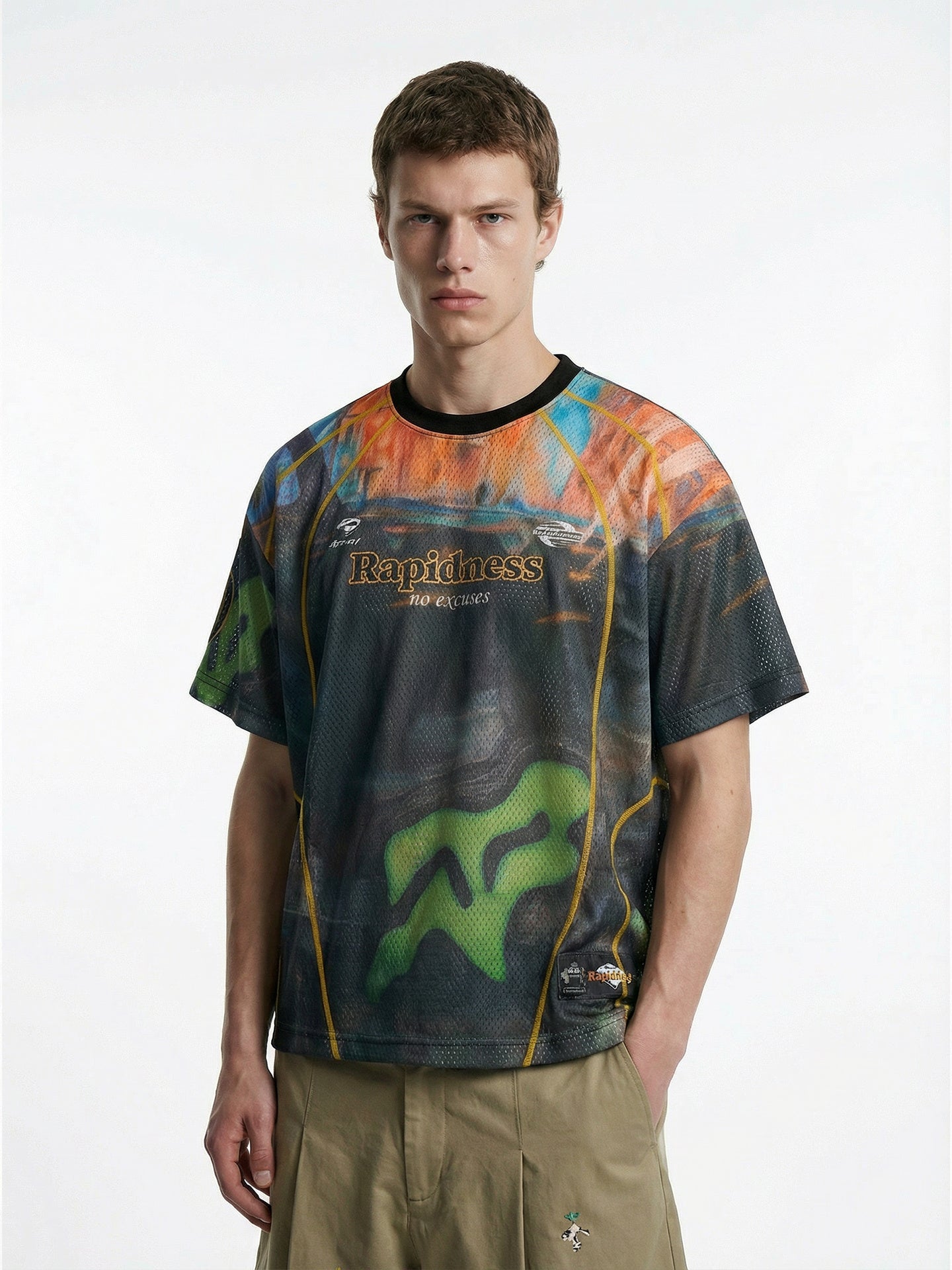 Omirad Rapidness Racing Mesh Jersey | Streetwear Sport Tee