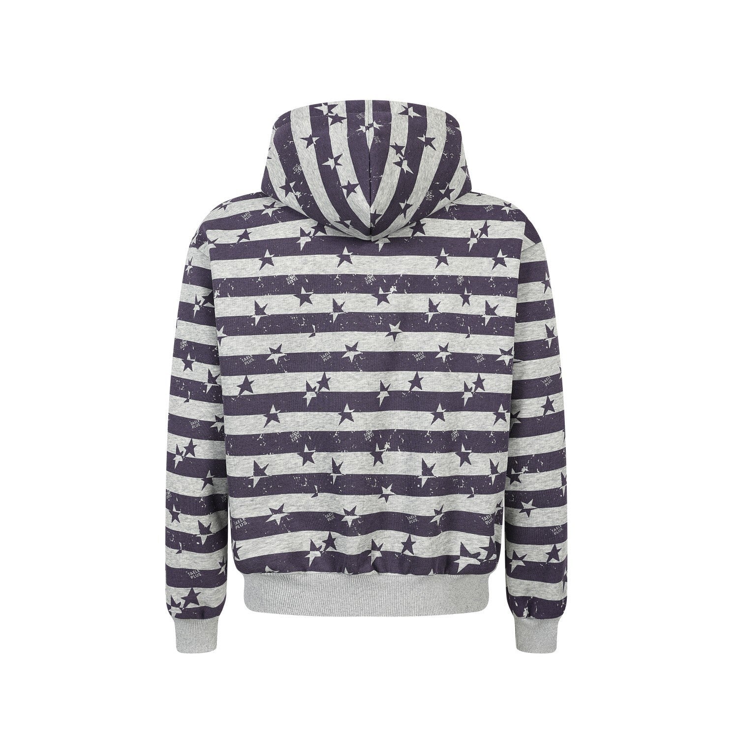 Stars & Stripes Zip-Up Graphic Hoodie | Vintage Streetwear