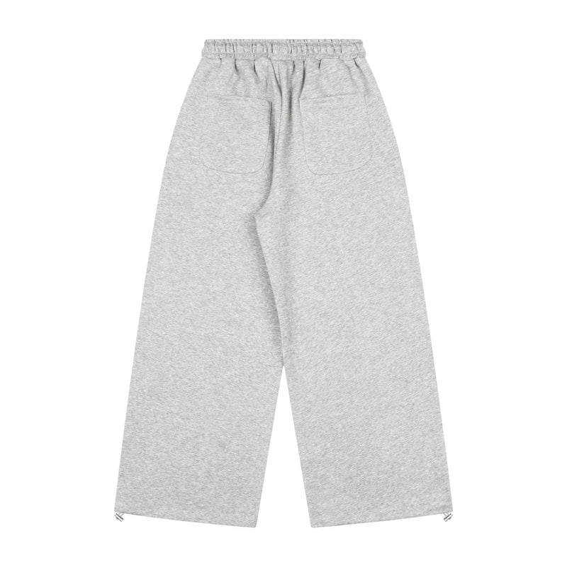 Script Logo Wide-Leg Sweatpants | Streetwear Joggers
