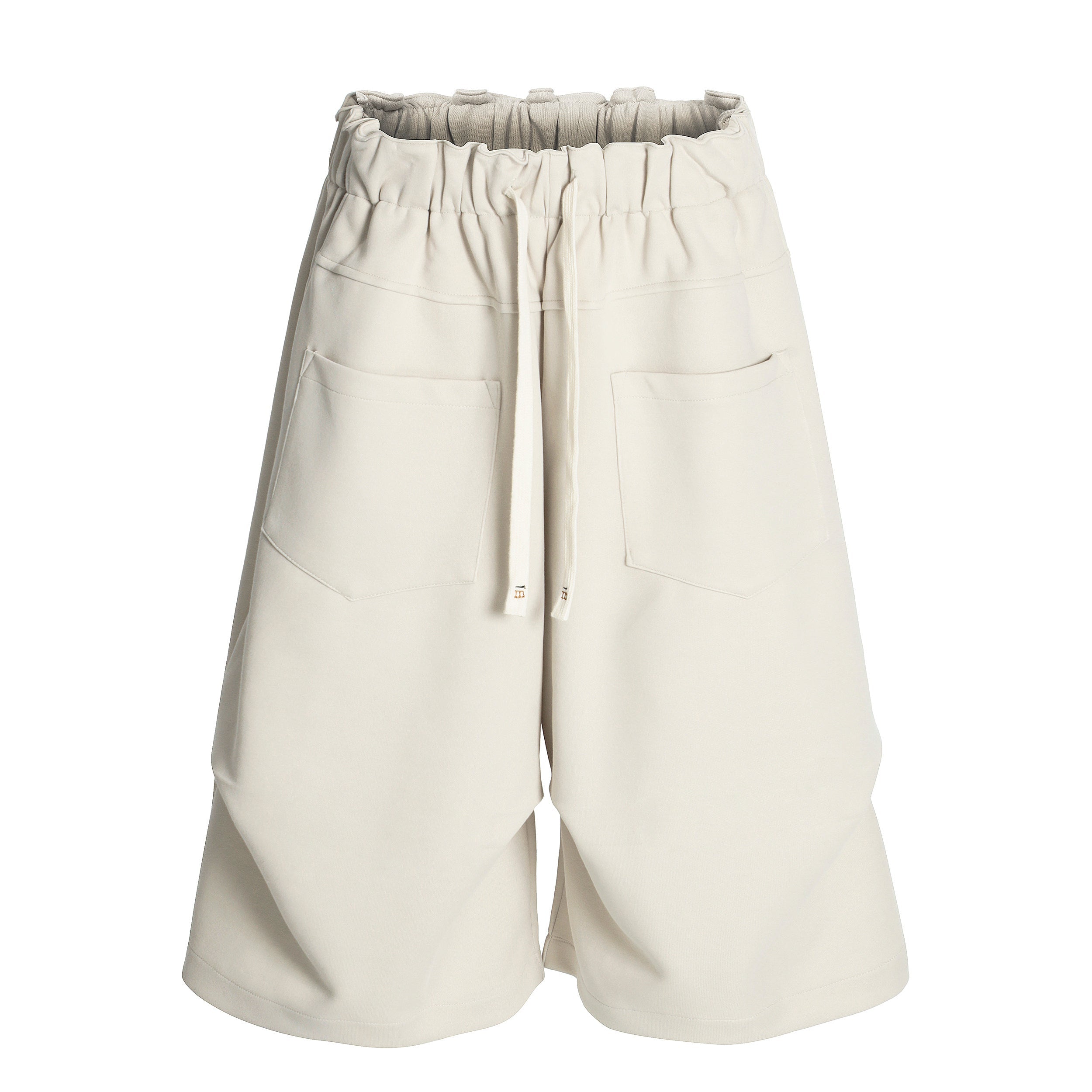 Omirad Minimal Lounge Wide Shorts | Oversized Cotton Shorts