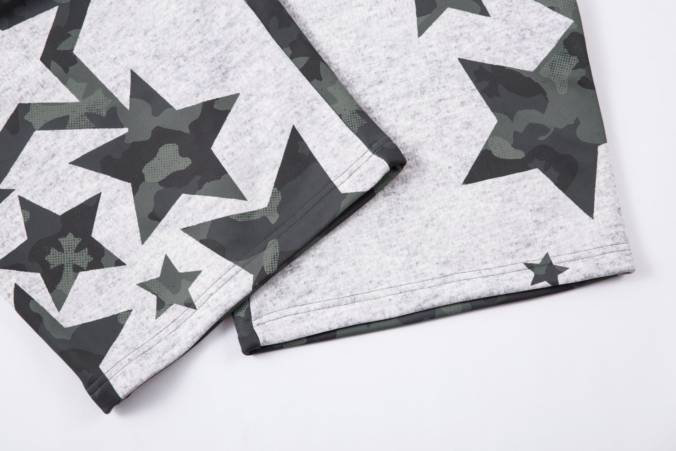 Camo Star Wide-Leg Sweatpants | Street Style Baggy Pants
