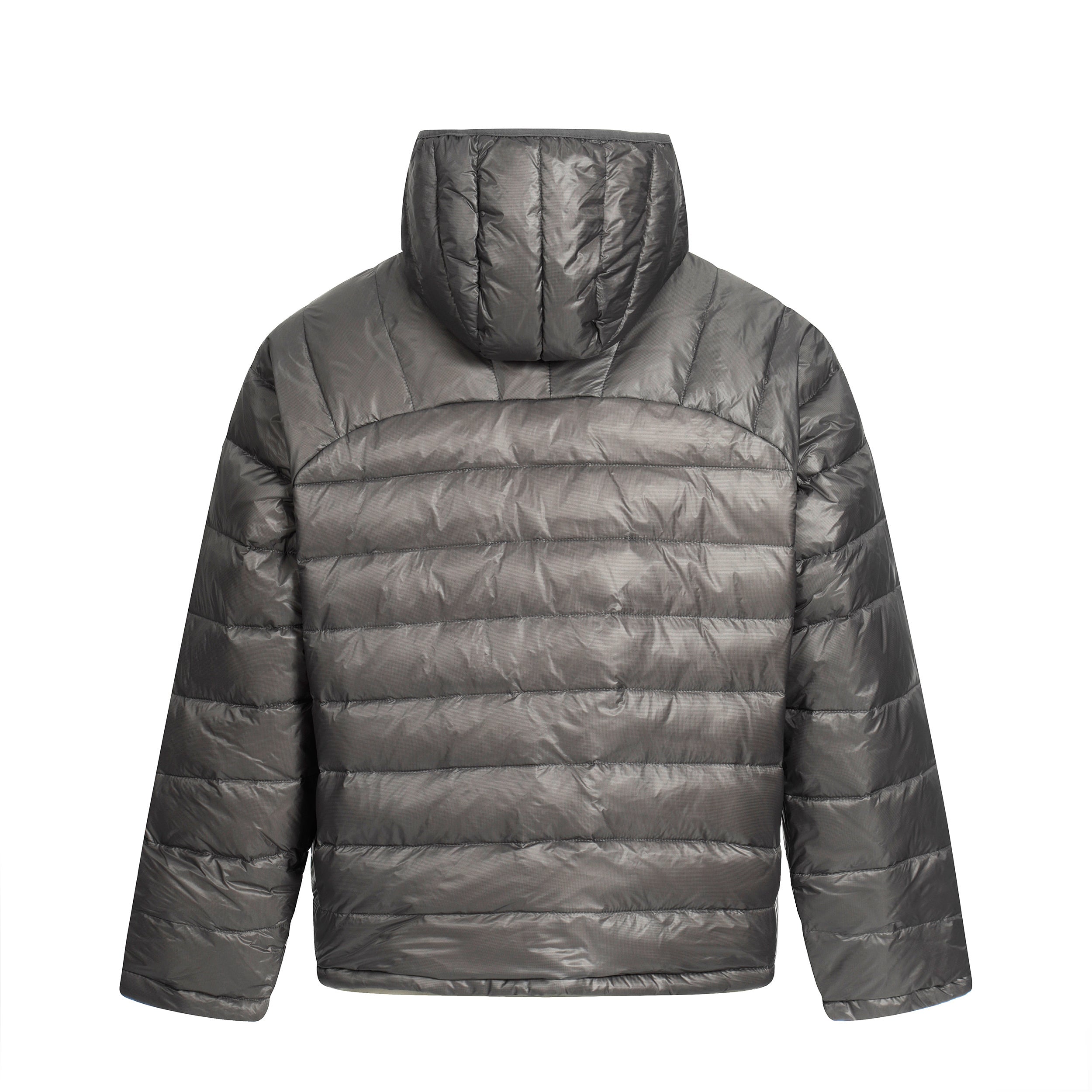 Omirad Lightweight Nylon Puffer Pullover Jacket with Hood