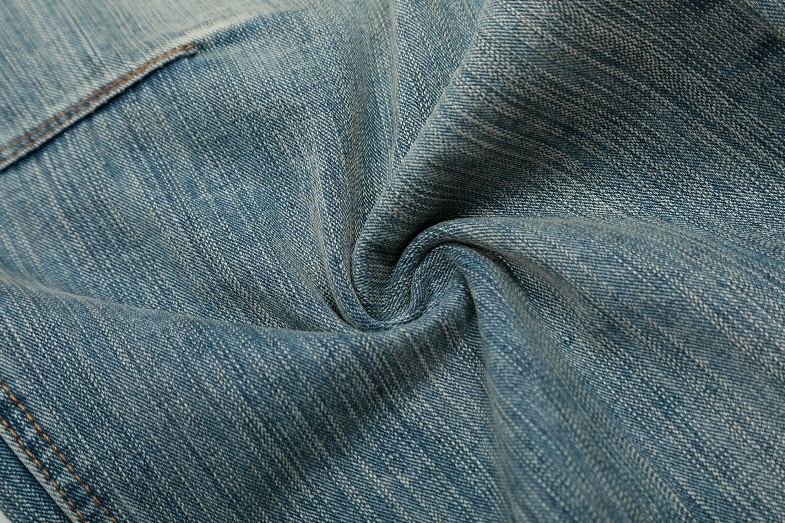 Omirad Draped Crease Wide-Leg Jeans | Oversized Denim