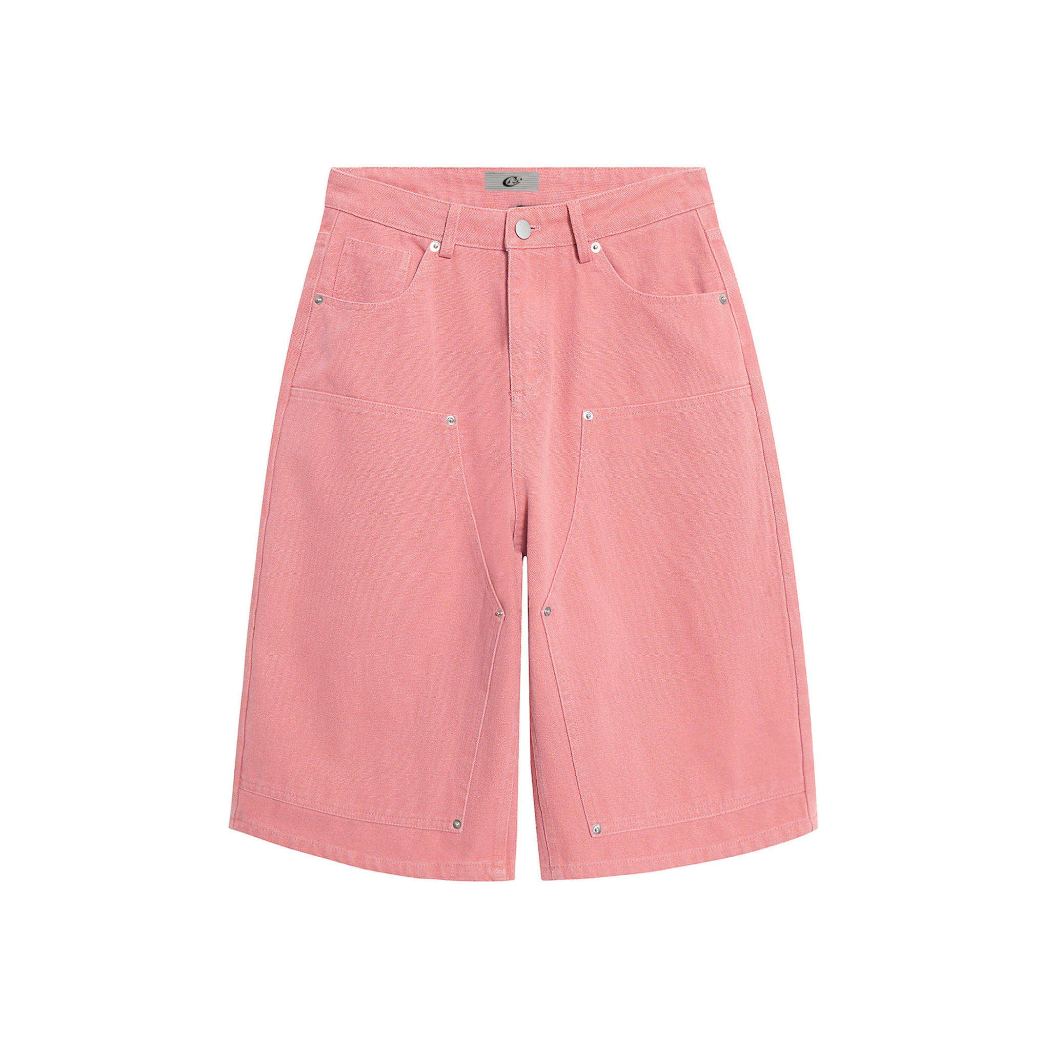 Omirad Vintage Canvas Jorts | Wide-Leg Denim Shorts