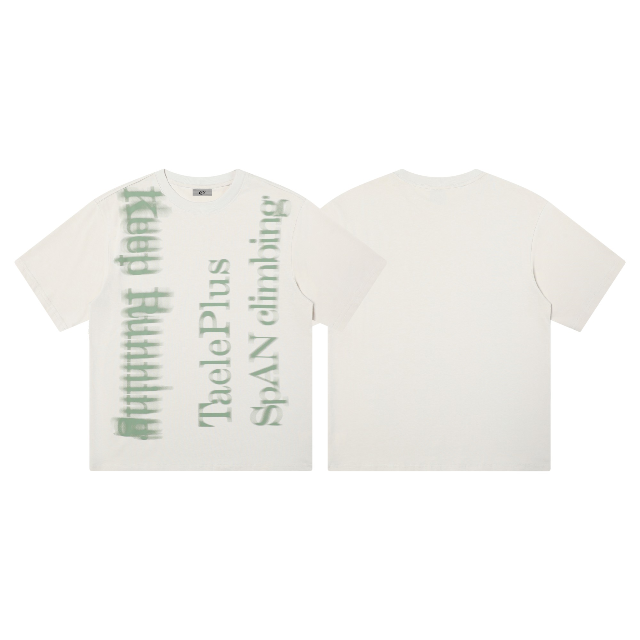 Oversized Spray Letter Graphic Tee | Washed Street Style