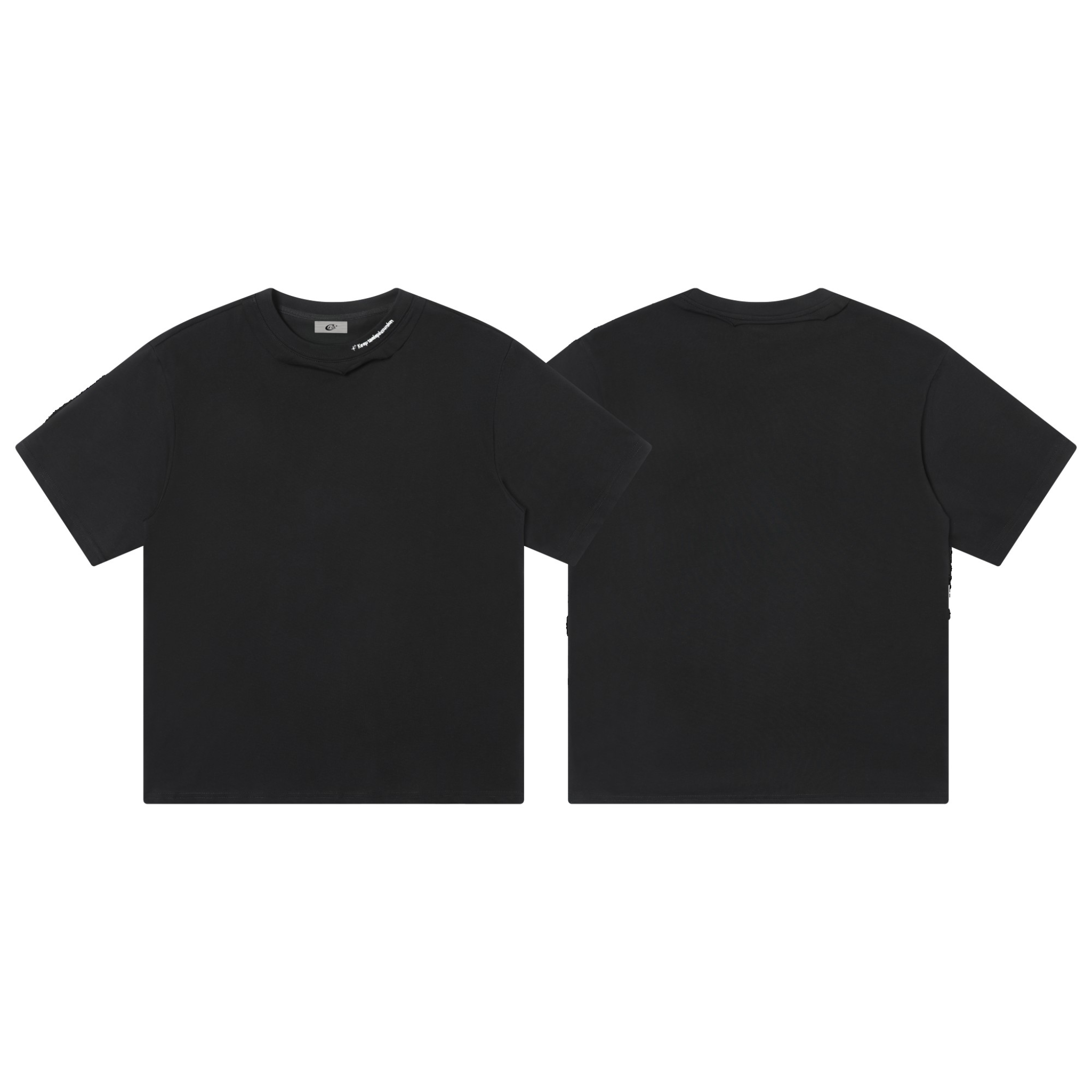 Omirad Deconstructed Collar Tee | Minimalist Streetwear
