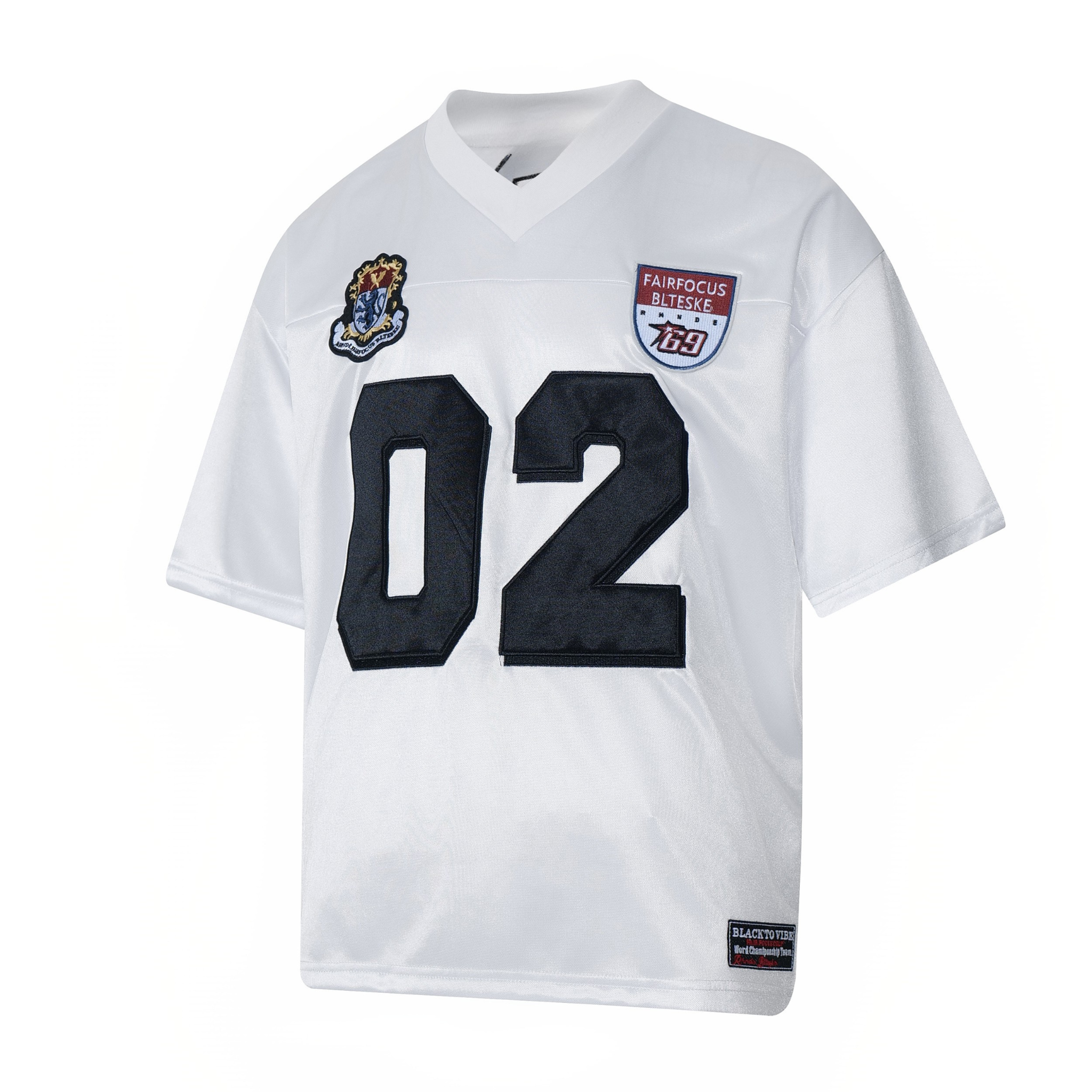 Omirad Varsity Patch Mesh Football Jersey | Number 02