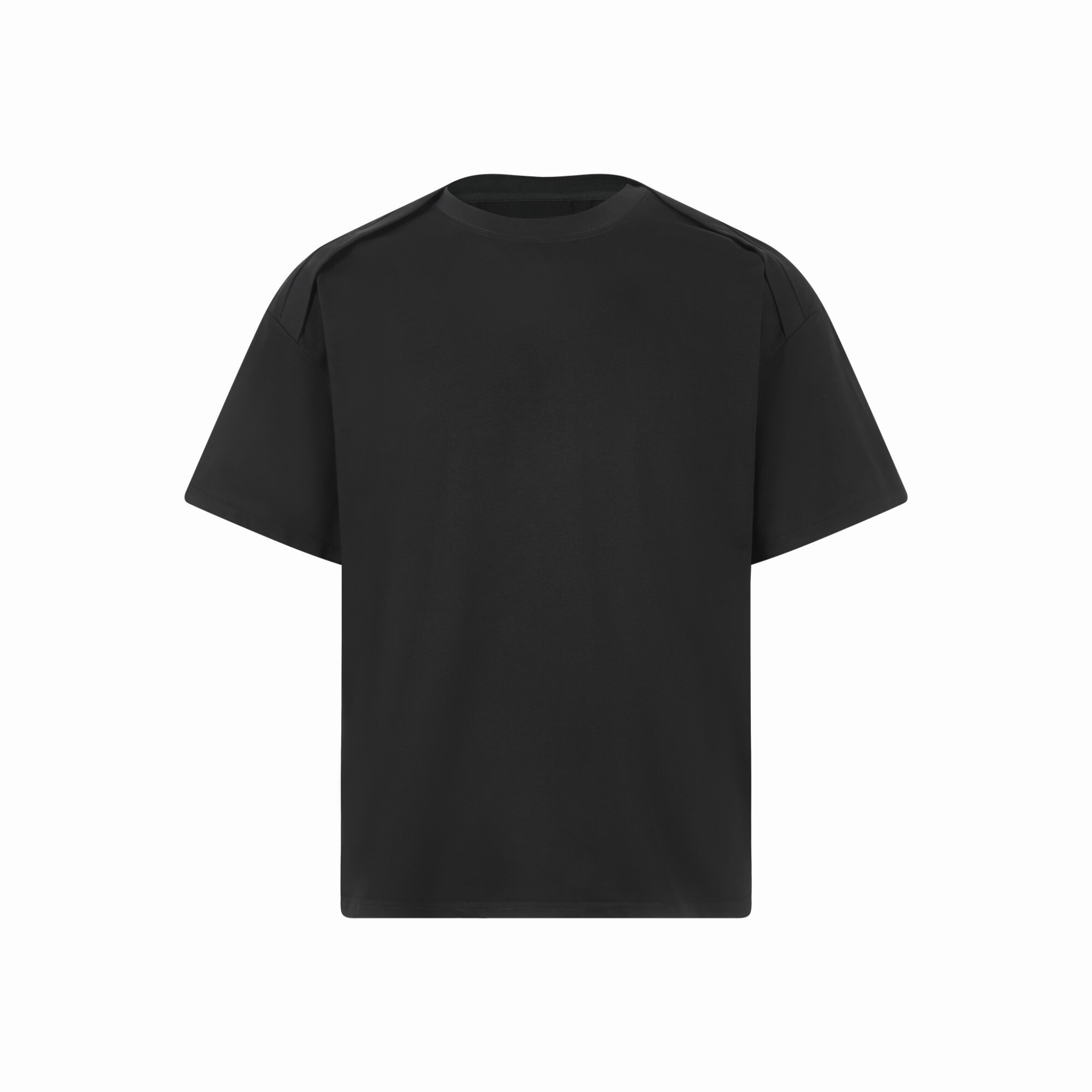 Omirad Fold-Panel Structured Short-Sleeve T-Shirt