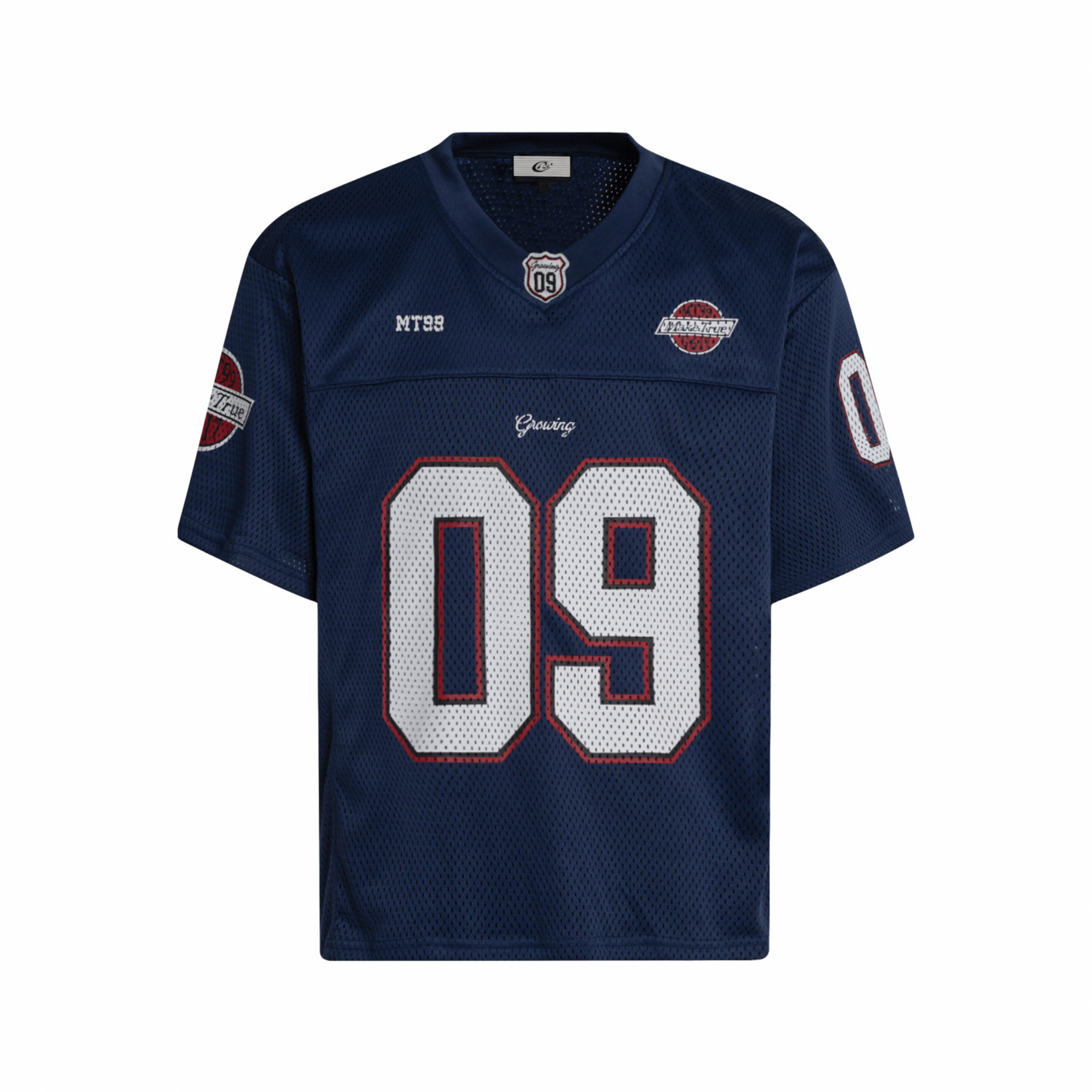 Omirad '09' Short-Sleeve Mesh Football Jersey | Streetwear