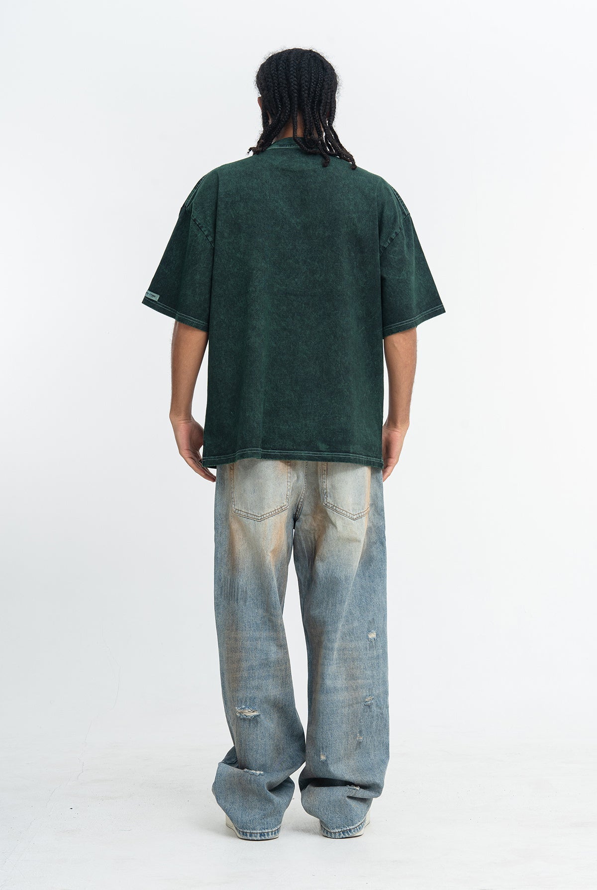Omirad Hollow Eyes Atlanta Story Vintage Washed Graphic Tee
