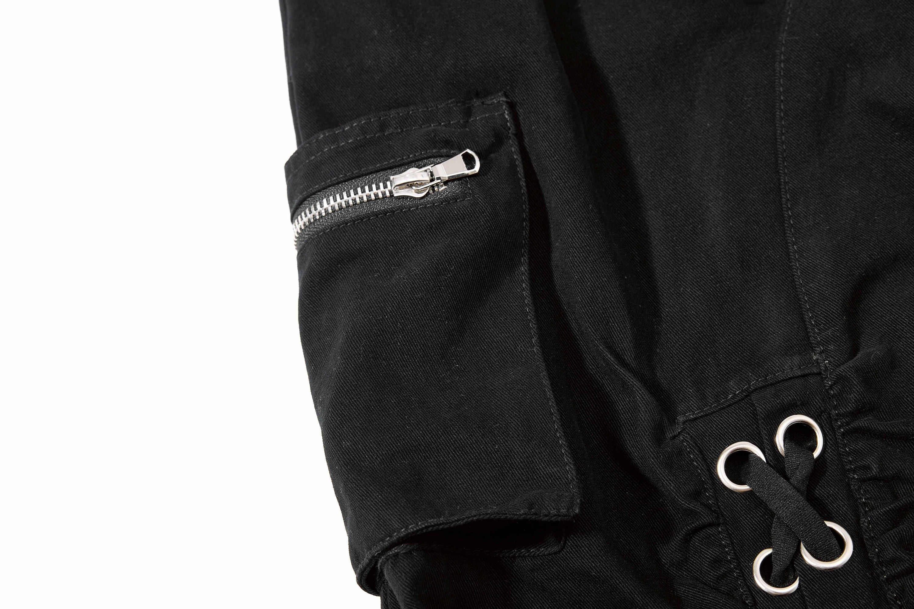 Omirad Lace-Up Utility Cargo Shorts | Y2K Streetwear
